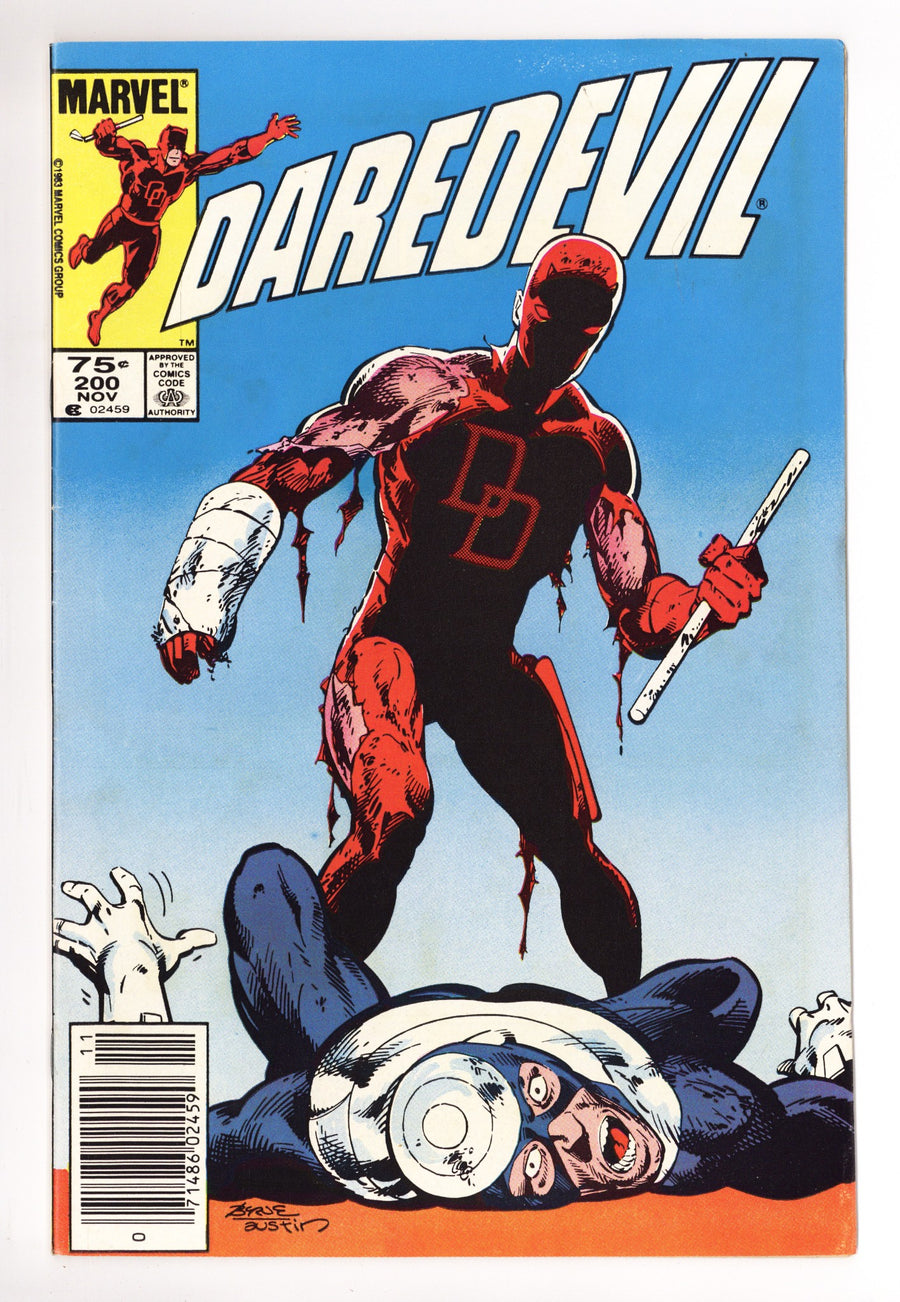 Daredevil Vol 1 200 Low Grade (1983) Canadian Price Variant 