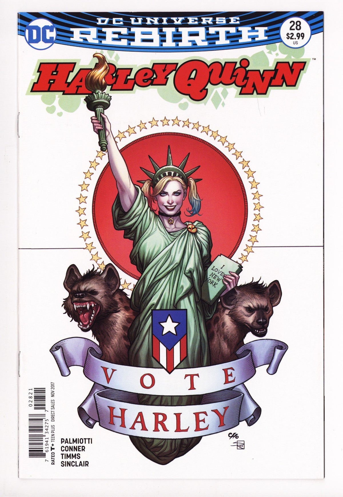 Harley Quinn Vol 3 28  High Grade   (2017) Cho   Variant