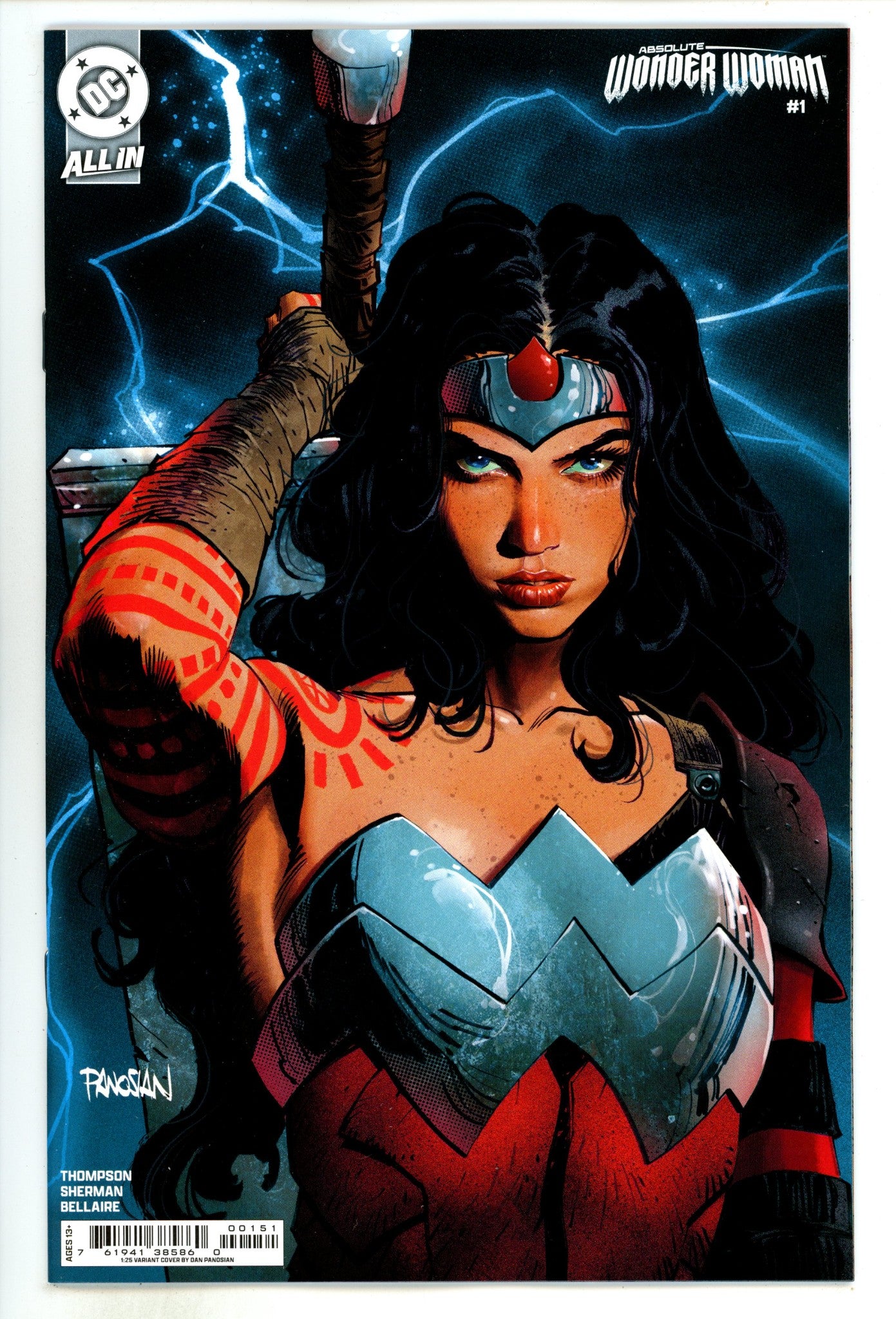 Absolute Wonder Woman 1 Panosian Incentive Variant NM+ (2024)
