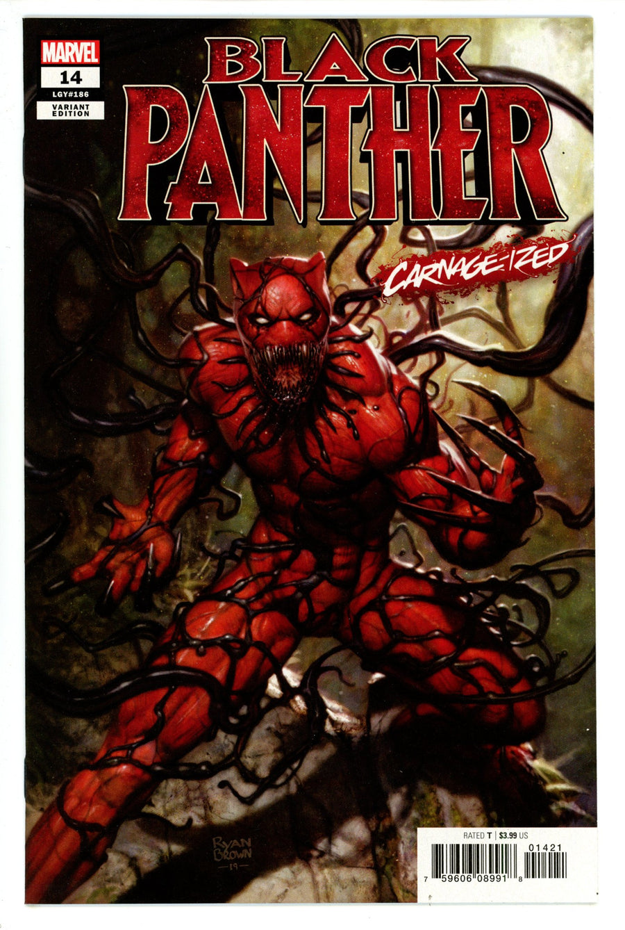 Black Panther Vol 7 14 (186) High Grade (2019) Brown Variant 