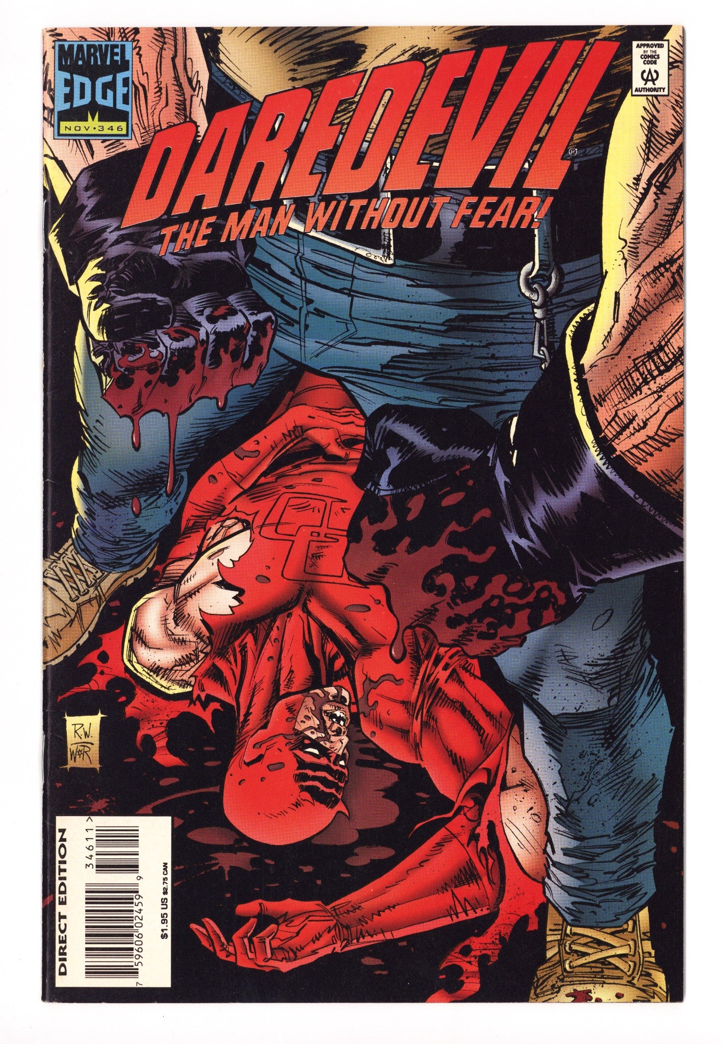 Daredevil Vol 1 346 Mid Grade (1995) 