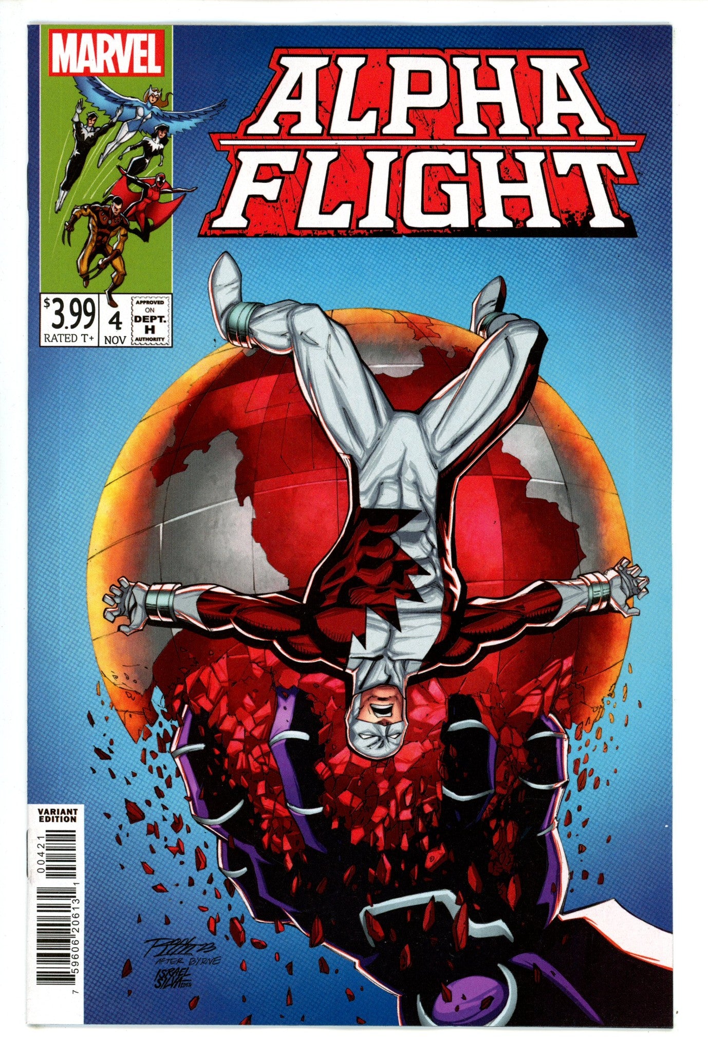 Alpha Flight Vol 5 4 Lim Homage Variant (2023)