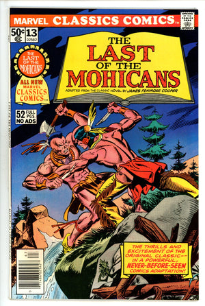 Marvel Classics Comics 13 VF/NM (1977)