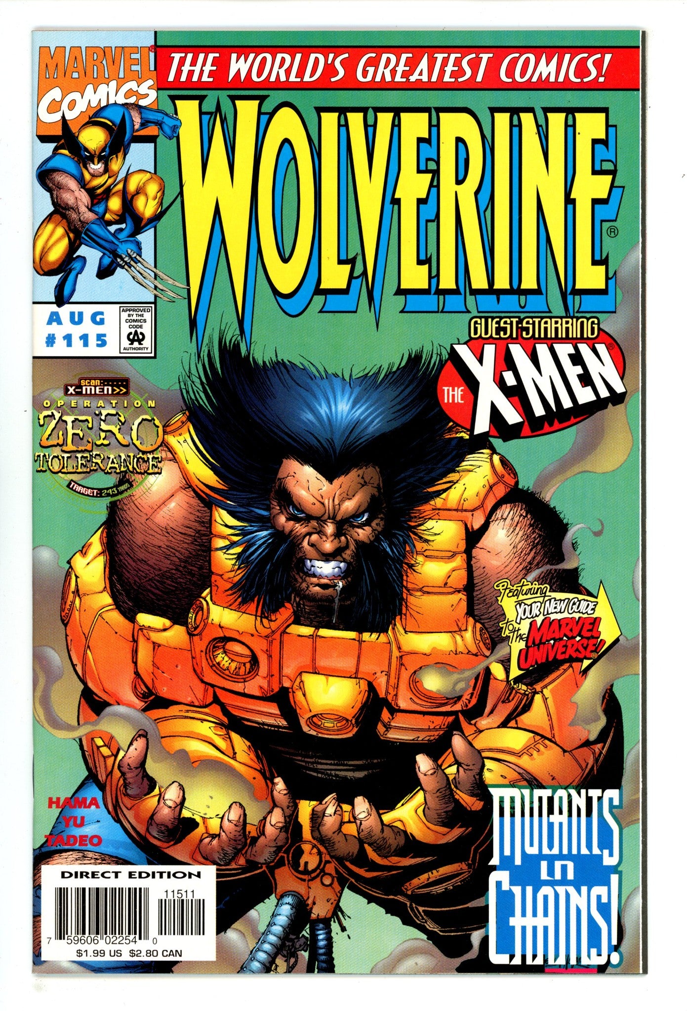 Wolverine Vol 2 115 High Grade (1997) 