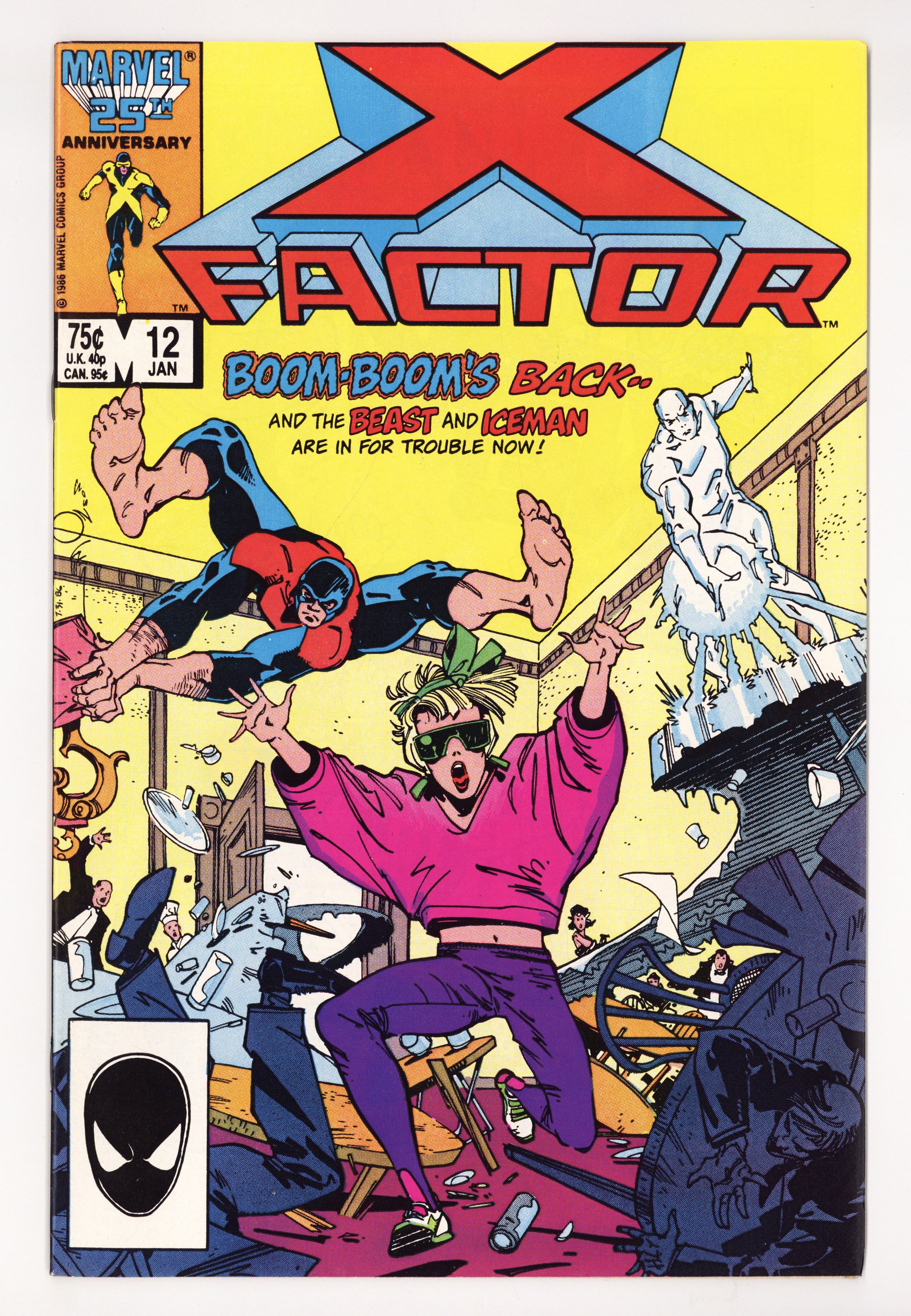 X-Factor Vol 1 12 High Grade (1987) 