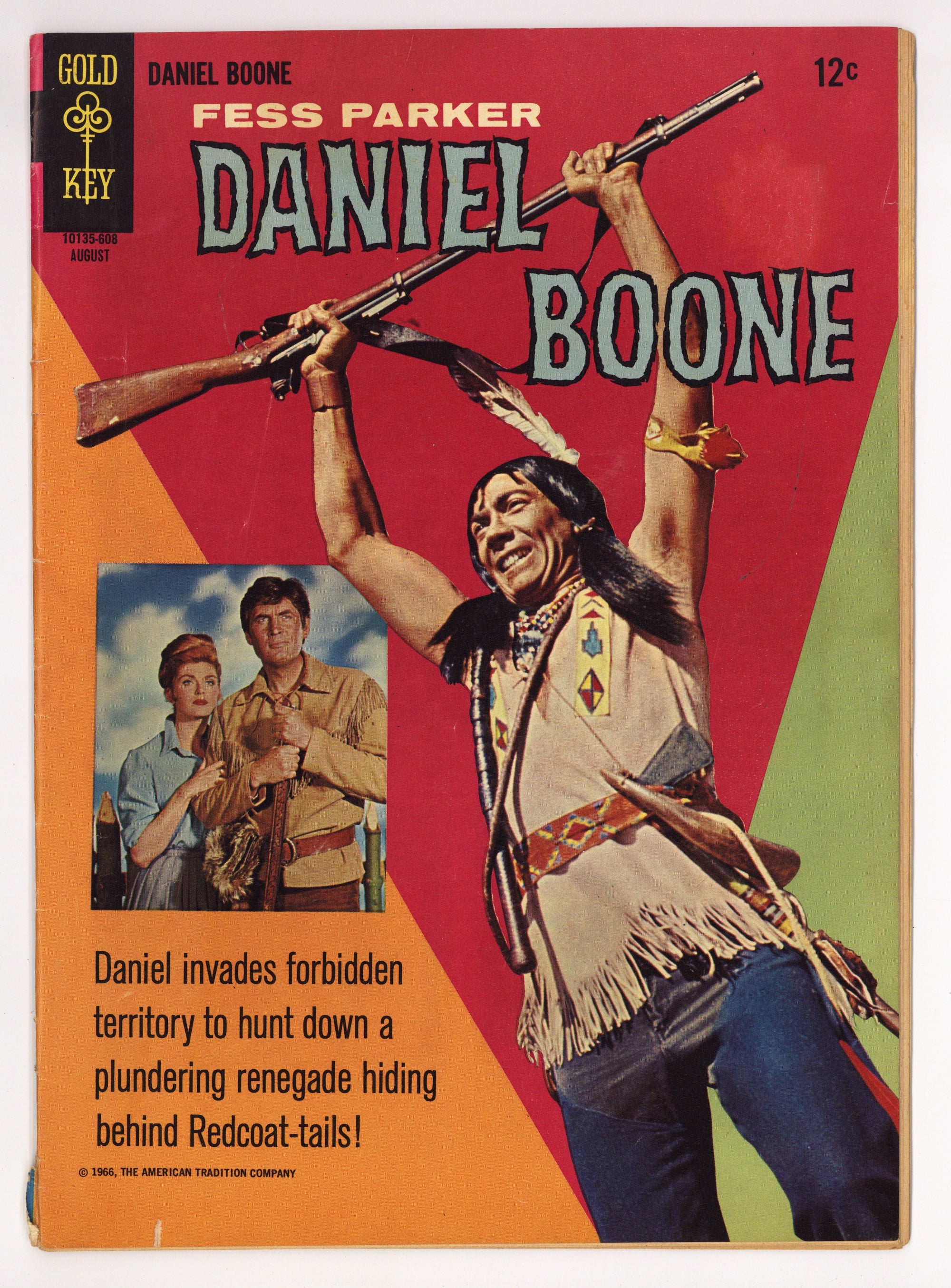 Daniel Boone 6 Low Grade (1966) 
