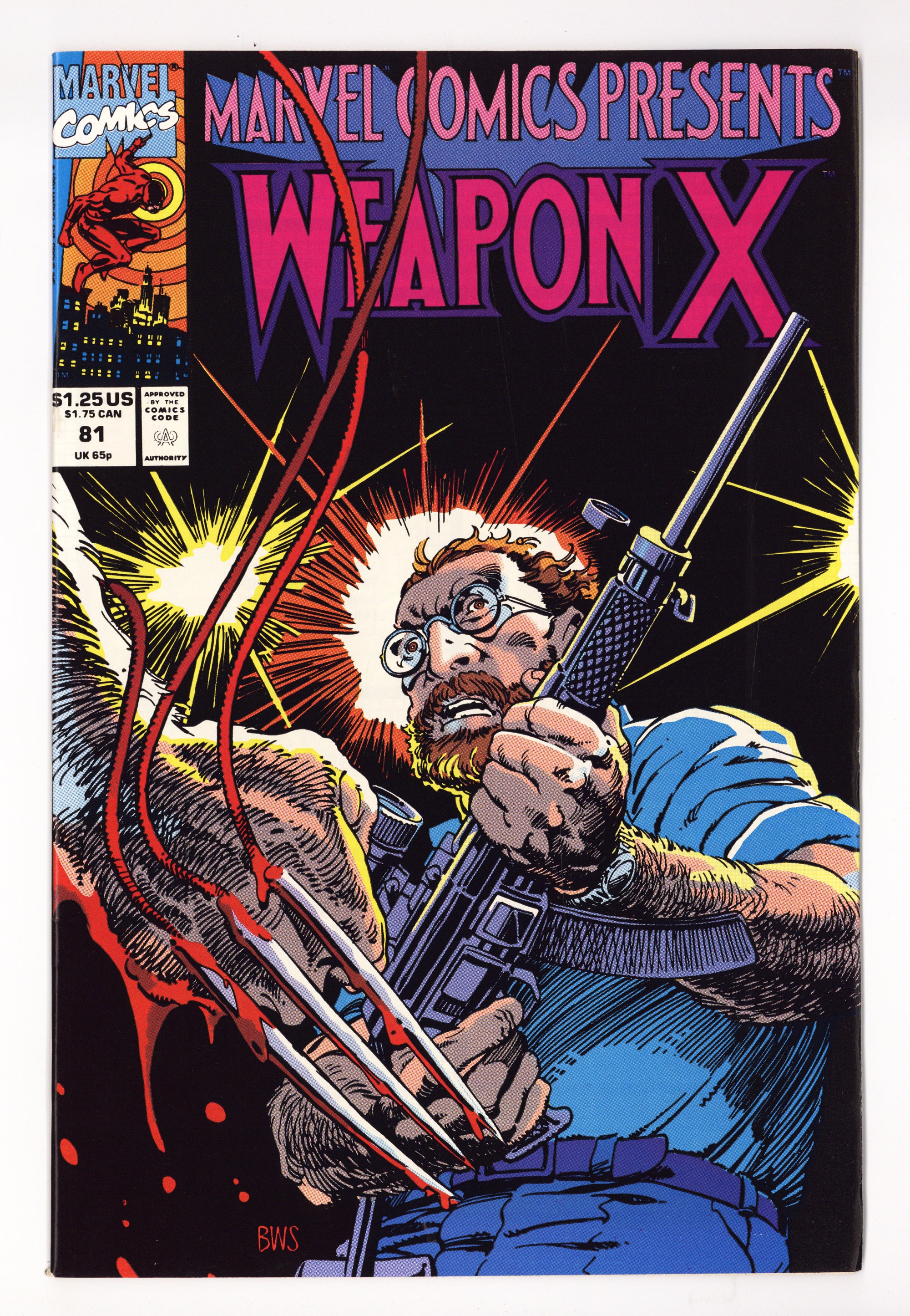 Marvel Comics Presents Vol 1 81  VF+ (8.5)   (1991)        