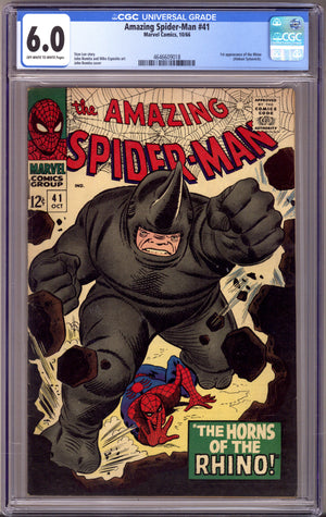 The Amazing Spider-Man Vol 1 41 CGC 6.0 (FN) (1966)