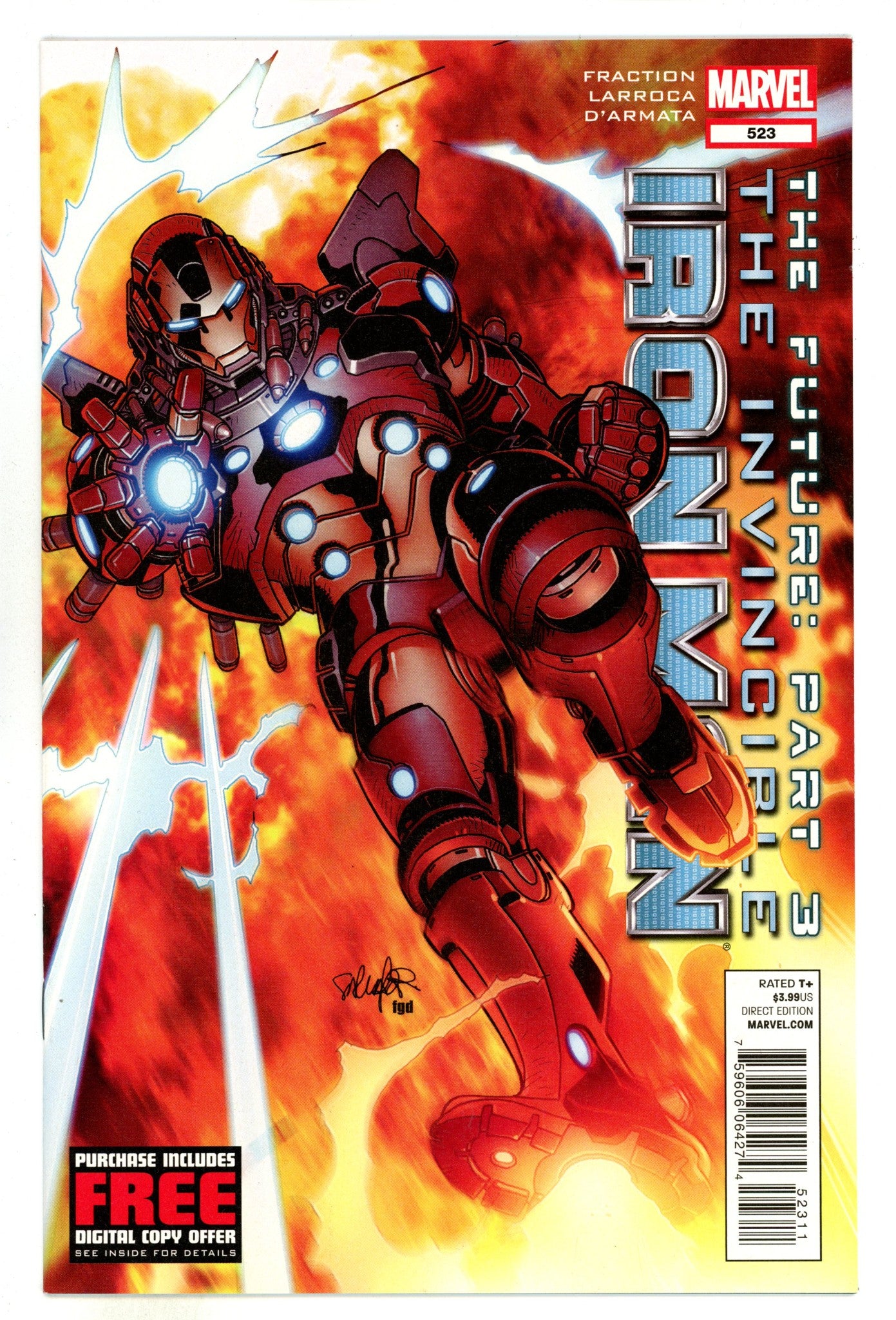 Invincible Iron Man Vol 1 523 High Grade (2012) 