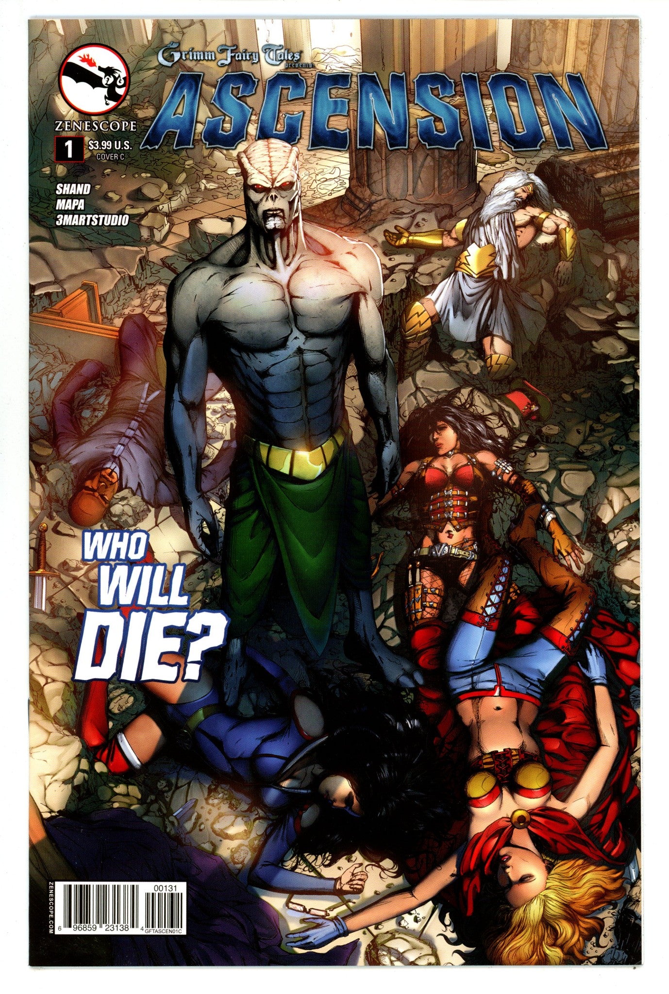 Grimm Fairy Tales Presents Ascension 1 High Grade (2014) J Variant 