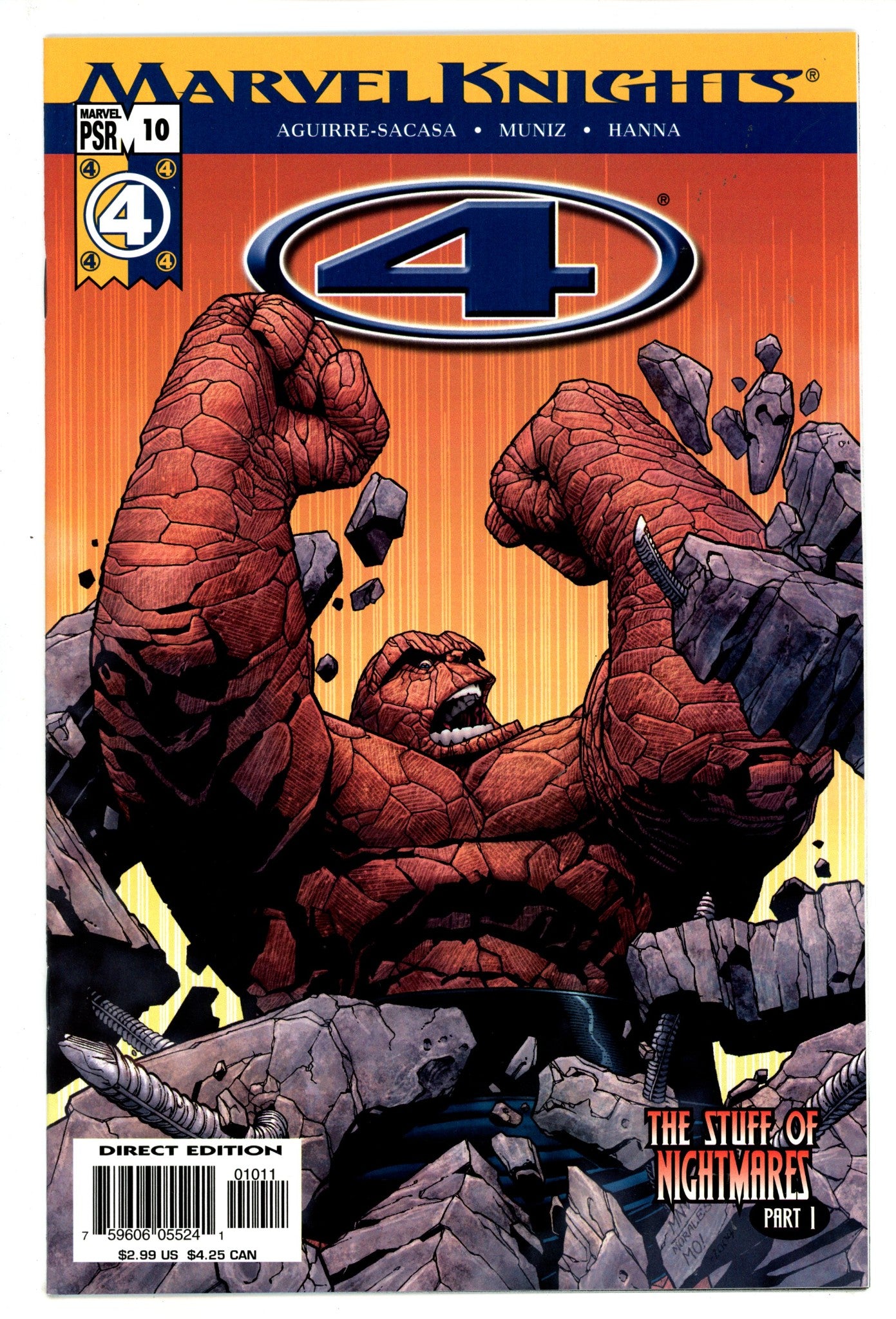 Marvel Knights 4 10 High Grade (2004) 