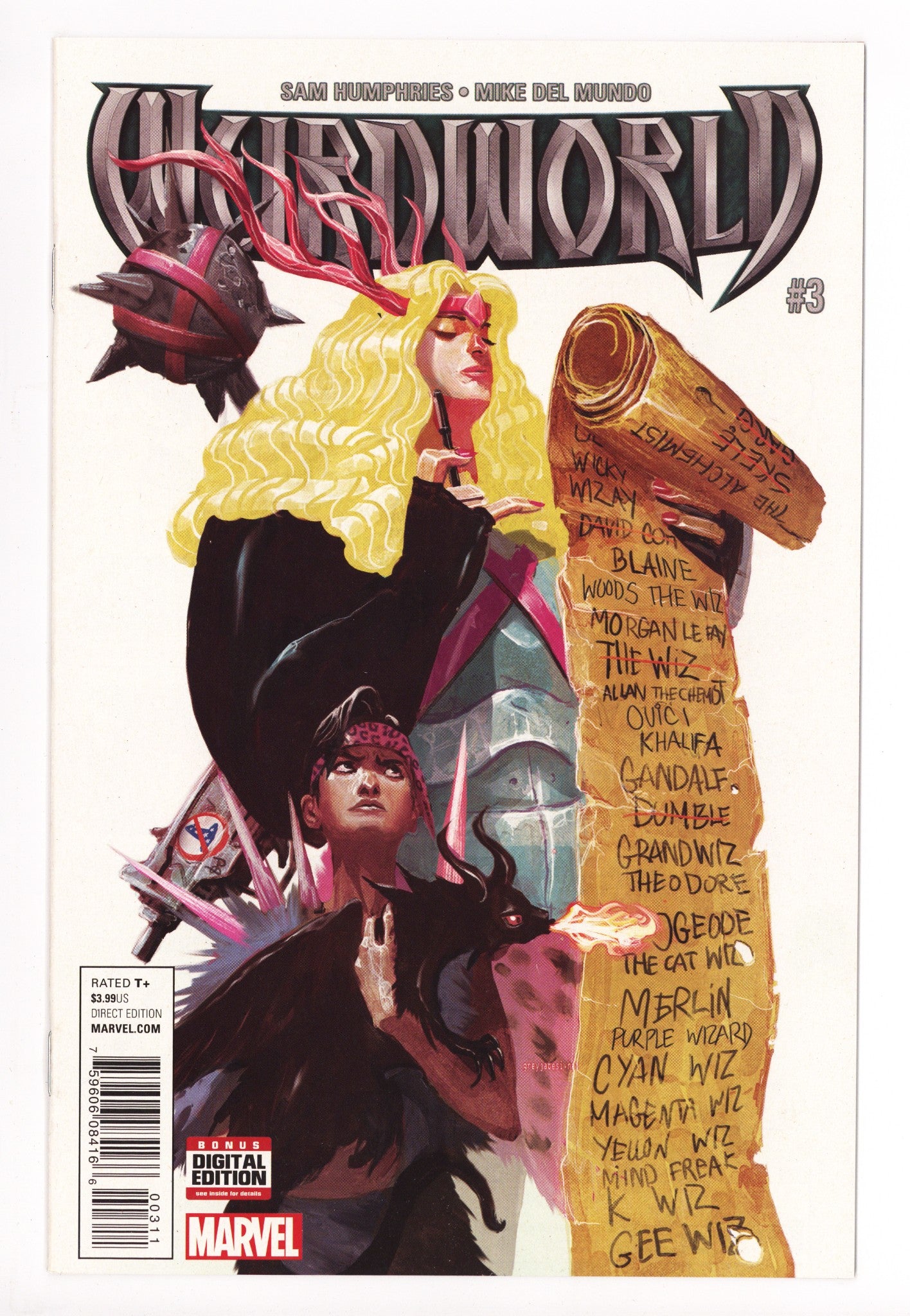 Weirdworld Vol 2 3 High Grade (2016) 
