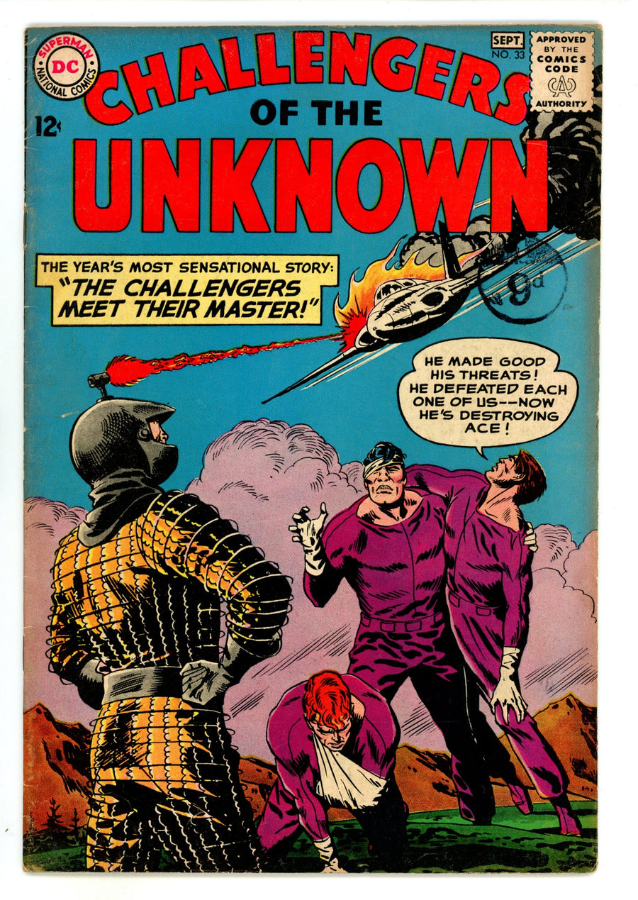 Challengers of the Unknown Vol 1 33 VG+ (4.5) (1963) 