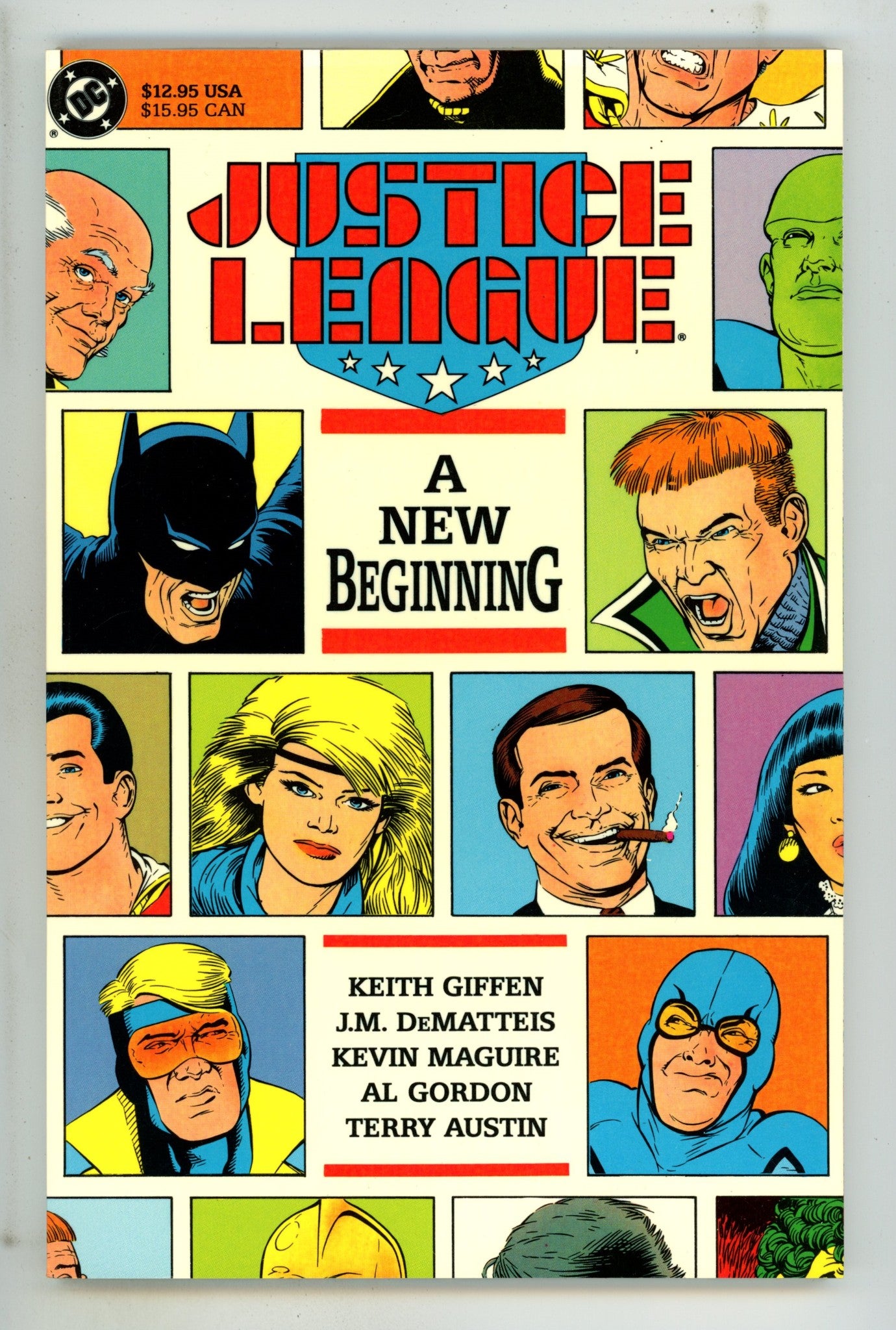 Justice League: A New Beginning TPB Mid Grade (1989) 
