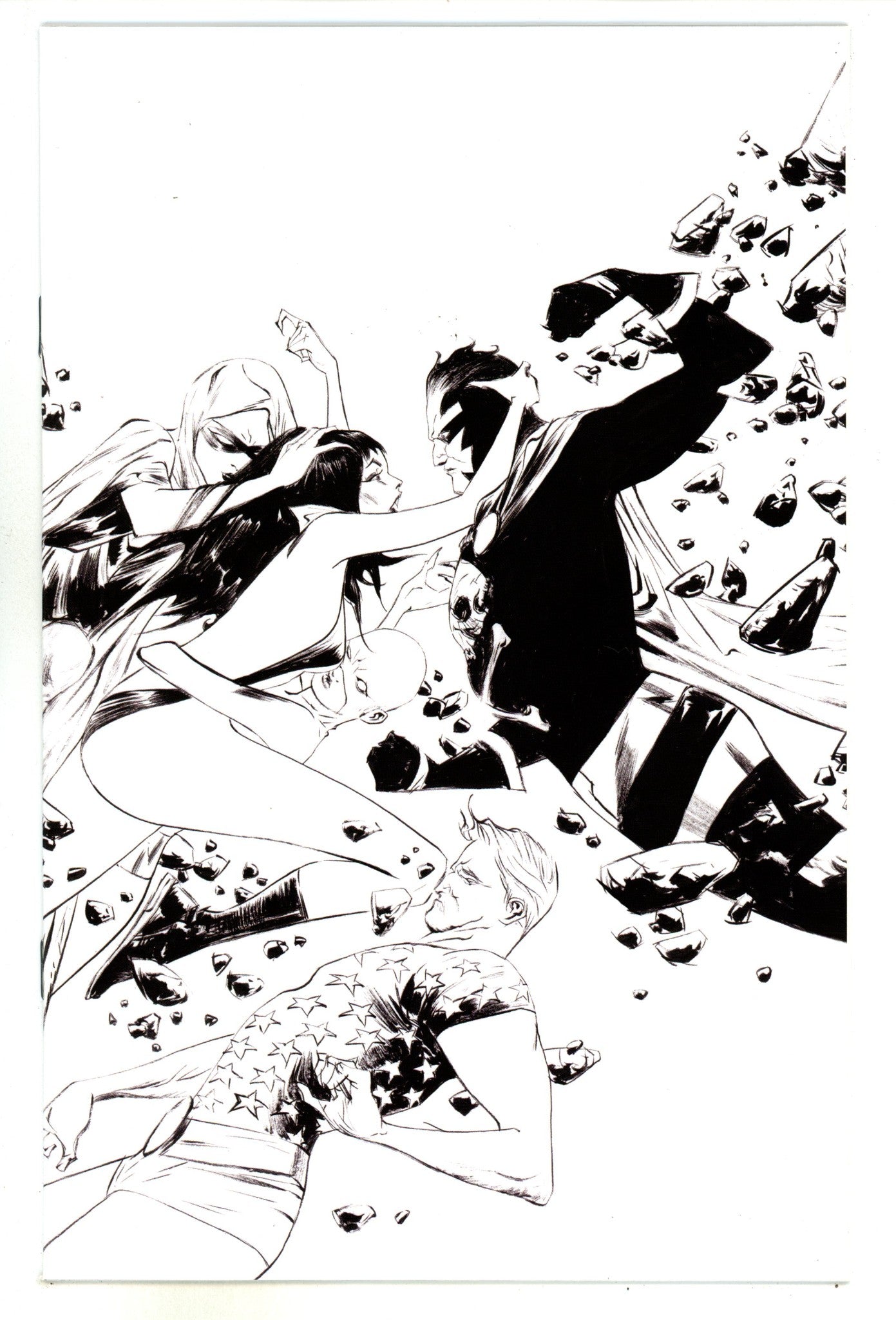 Vampirella: The Dark Powers  4  High Grade  (2021) Lee B&W Virgin Incentive Variant  