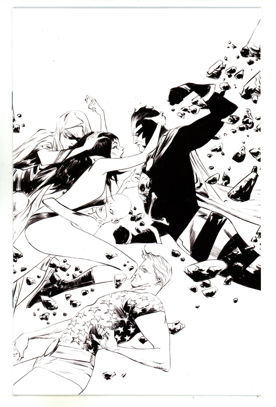 Vampirella: The Dark Powers  4  High Grade  (2021) Lee B&W Virgin Incentive Variant  