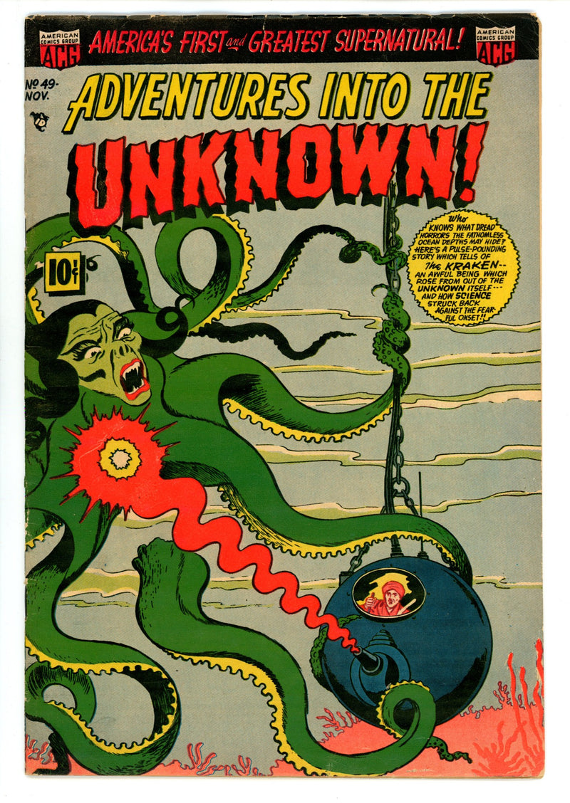 Adventures into the Unknown 49 FN (6.0) (1953) 
