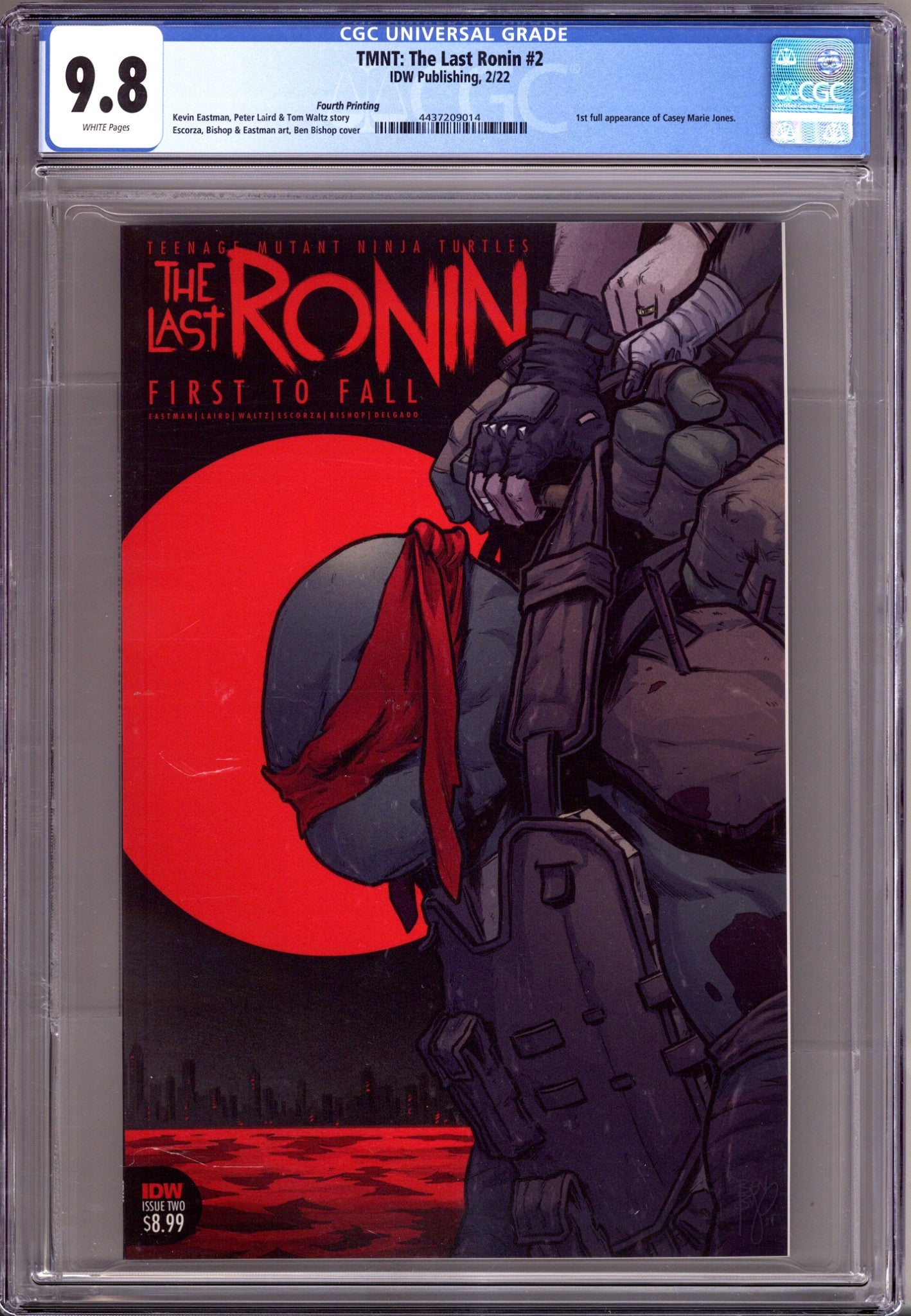 TMNT: The Last Ronin   2 CGC 9.8 (NM/M)   (2022)     4th Print  