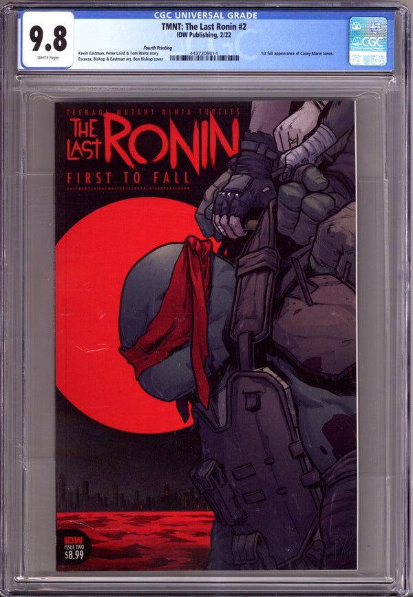 TMNT: The Last Ronin 2 CGC 9.8 (NM/M) (2022) 4th Print