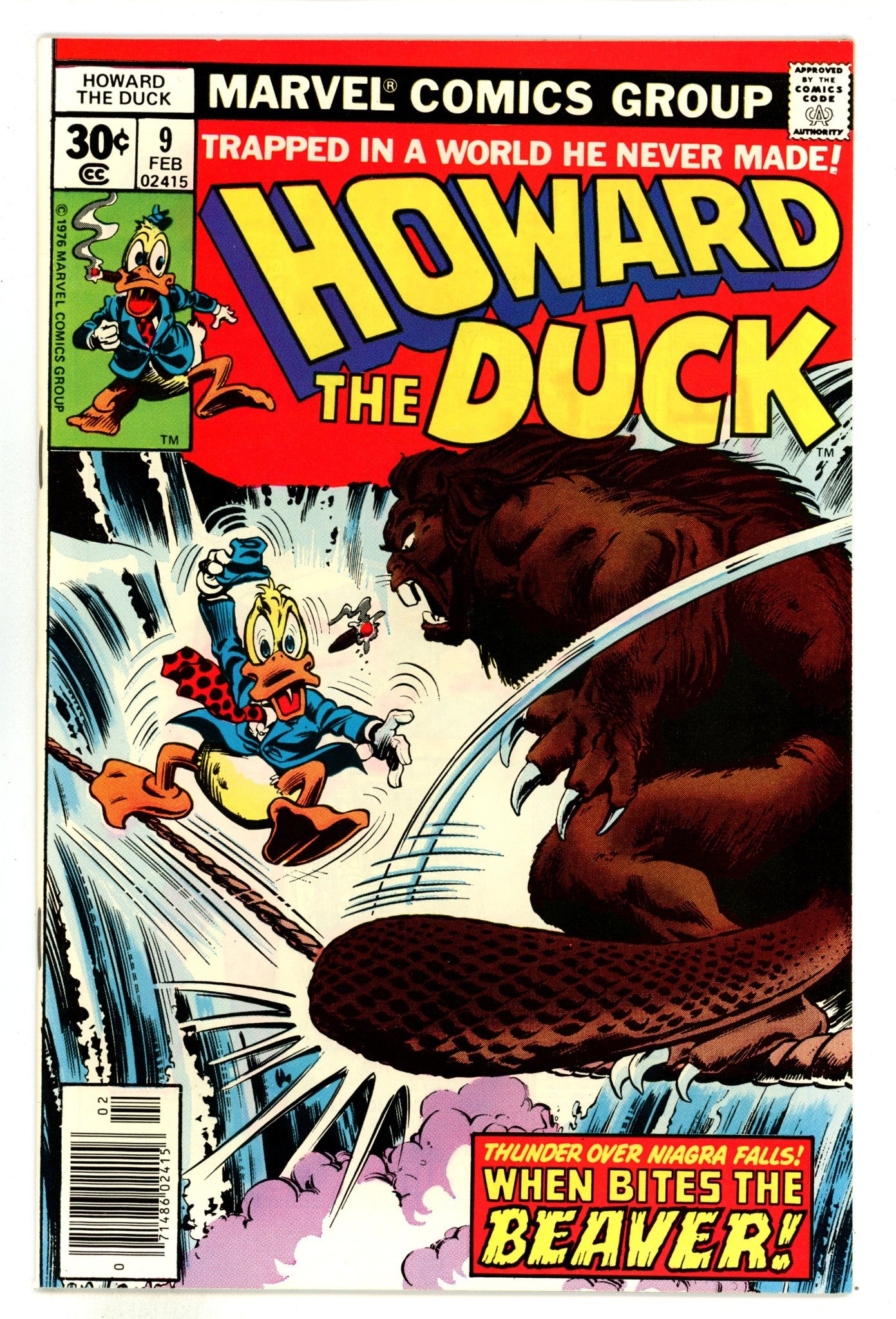 Howard the Duck Vol 1 9 NM- (9.2) (1977) 