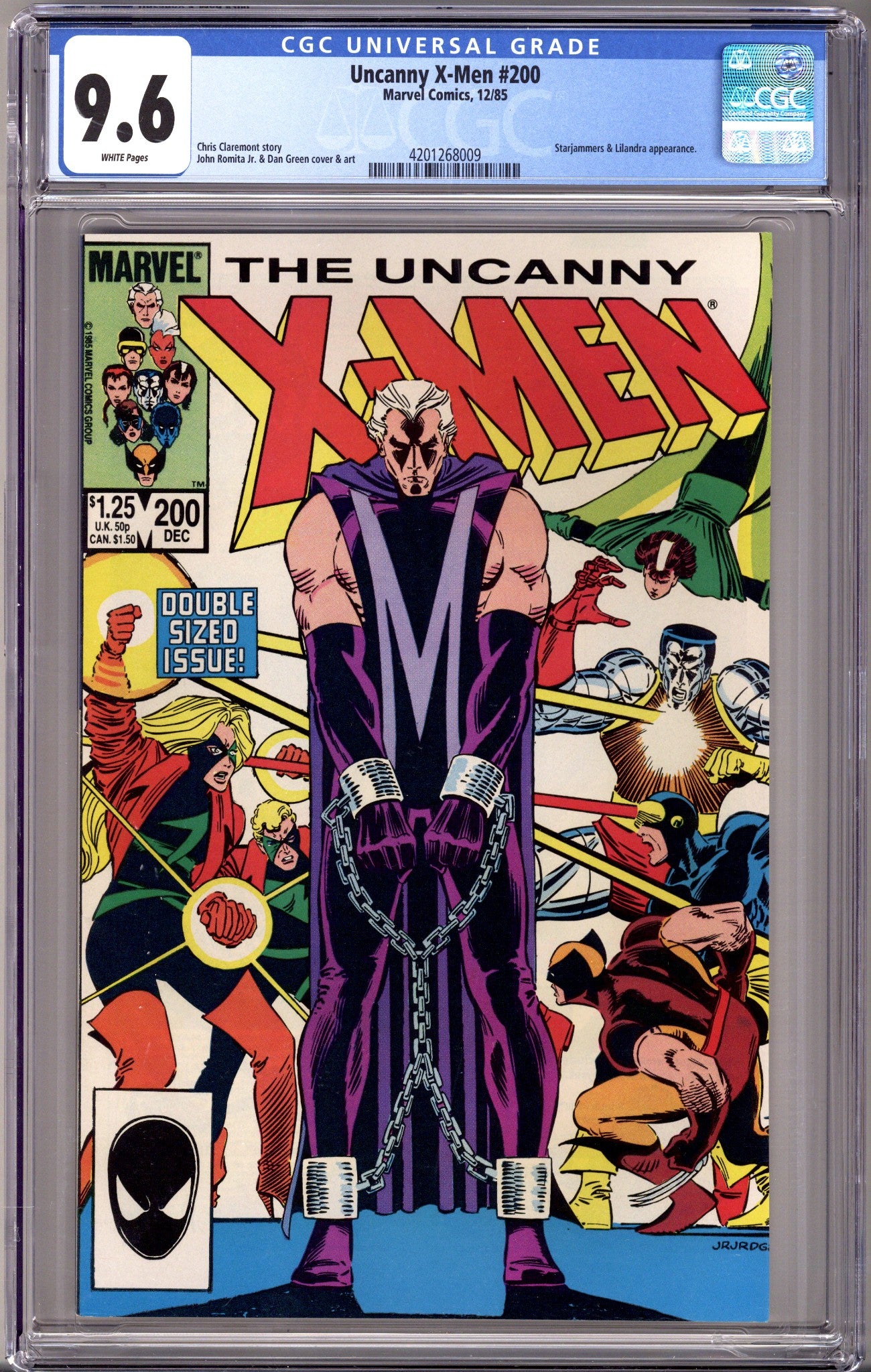 The Uncanny X-Men Vol 1 200 CGC 9.6 (NM+) (1985) 