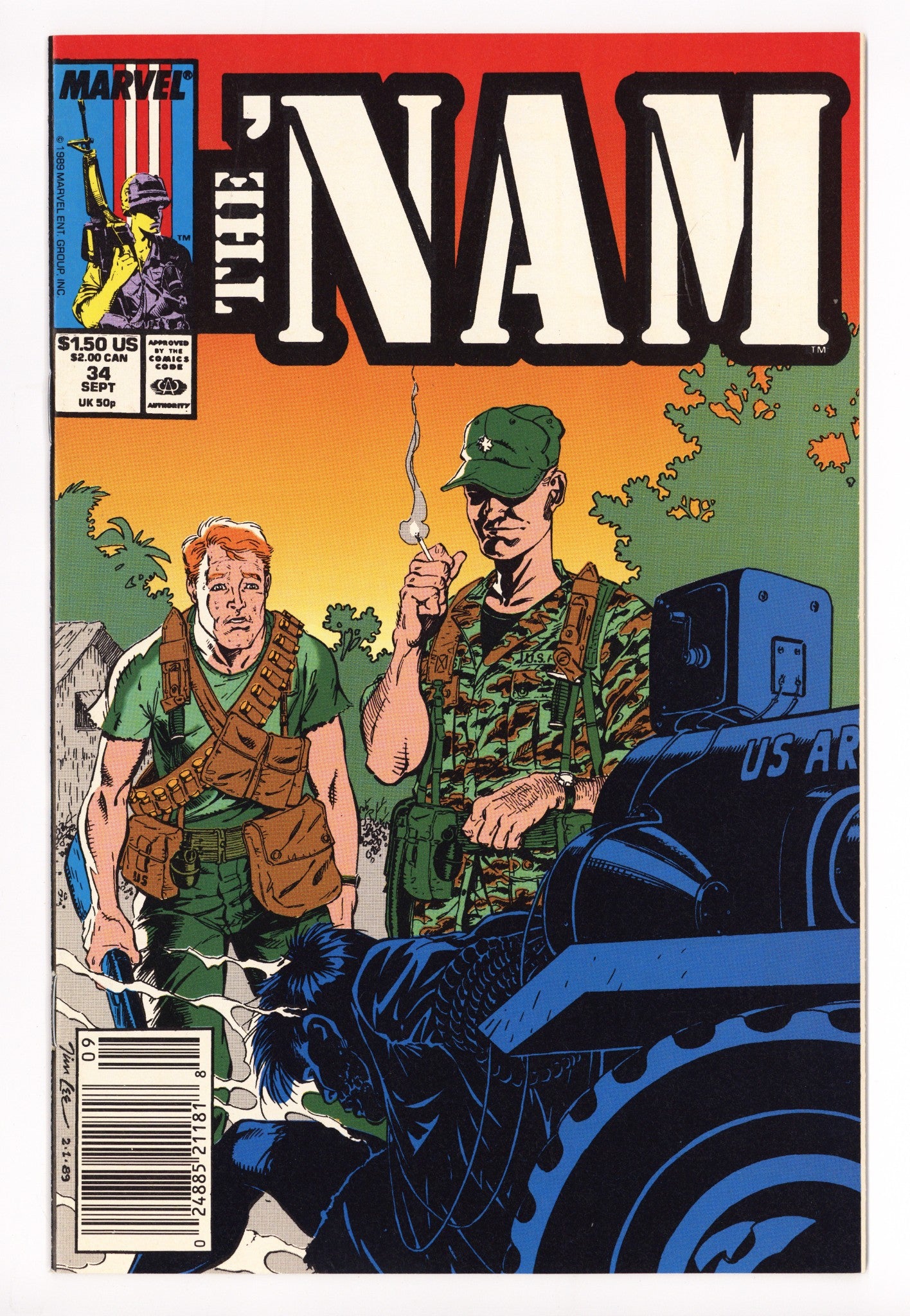 The 'Nam 34 NM (9.4) (1989) 