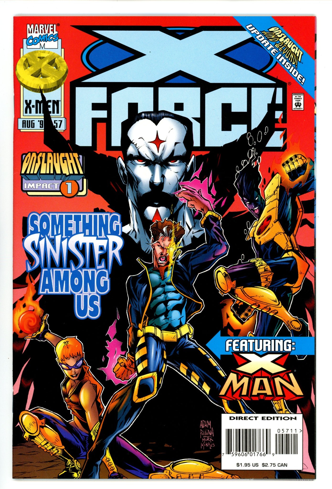 X-Force Vol 1 57 High Grade (1996) 