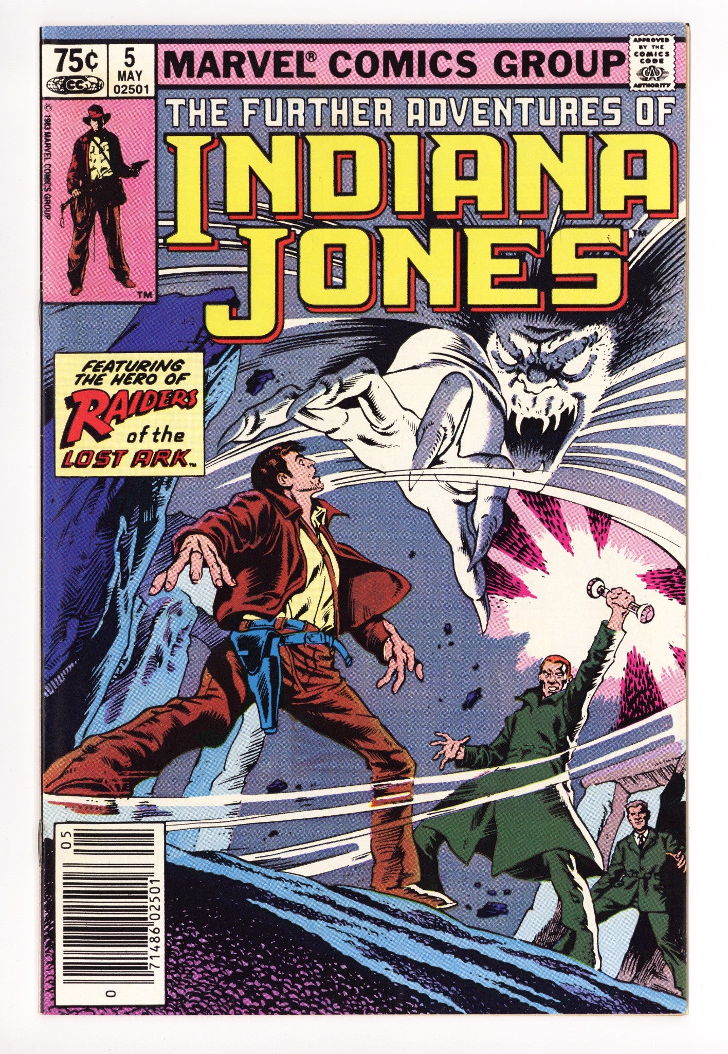 The Further Adventures of Indiana Jones 5 VF (8.0) (1983) Canadian Price Variant 