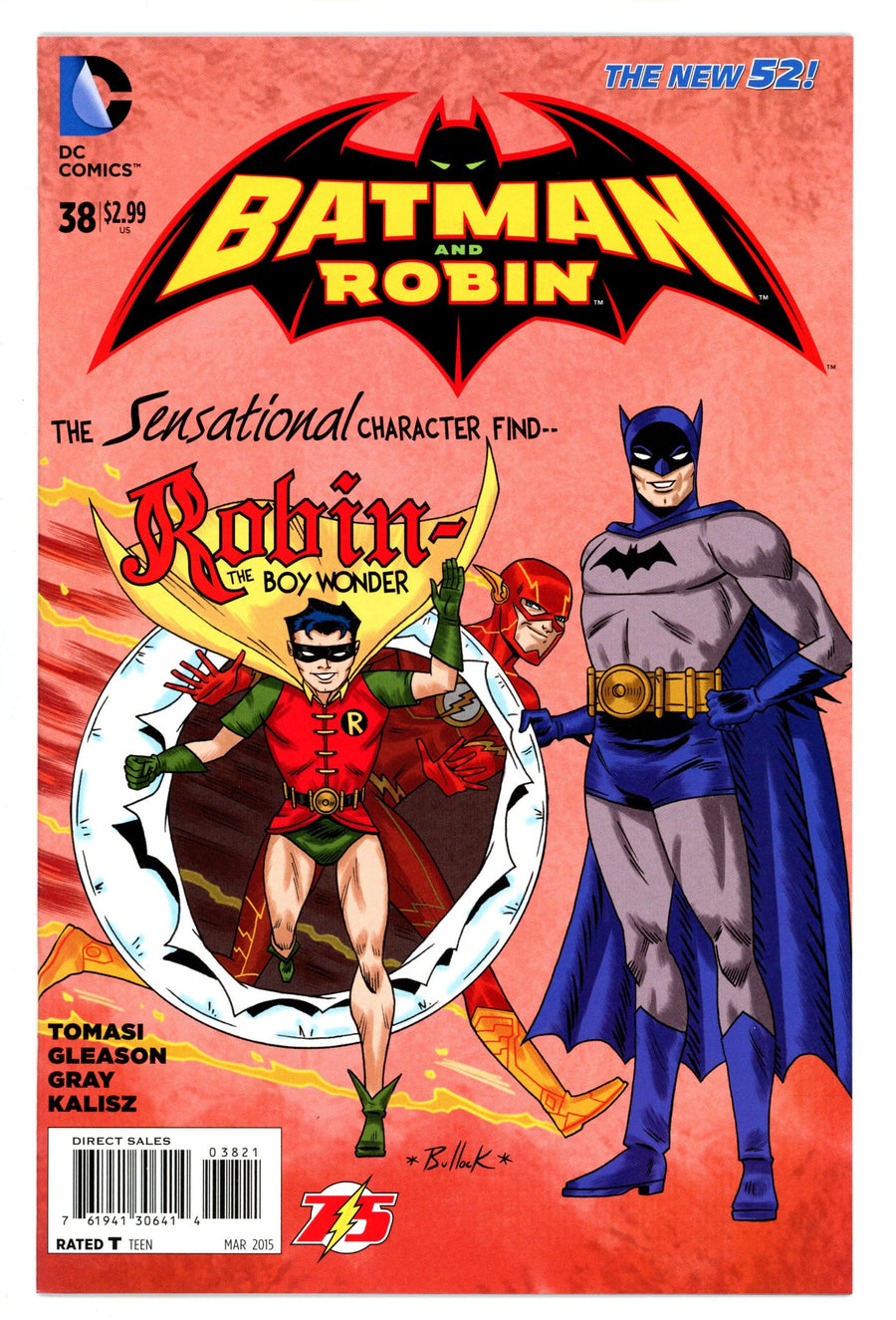 Batman and Robin 38 High Grade (2015) Homage Variant 