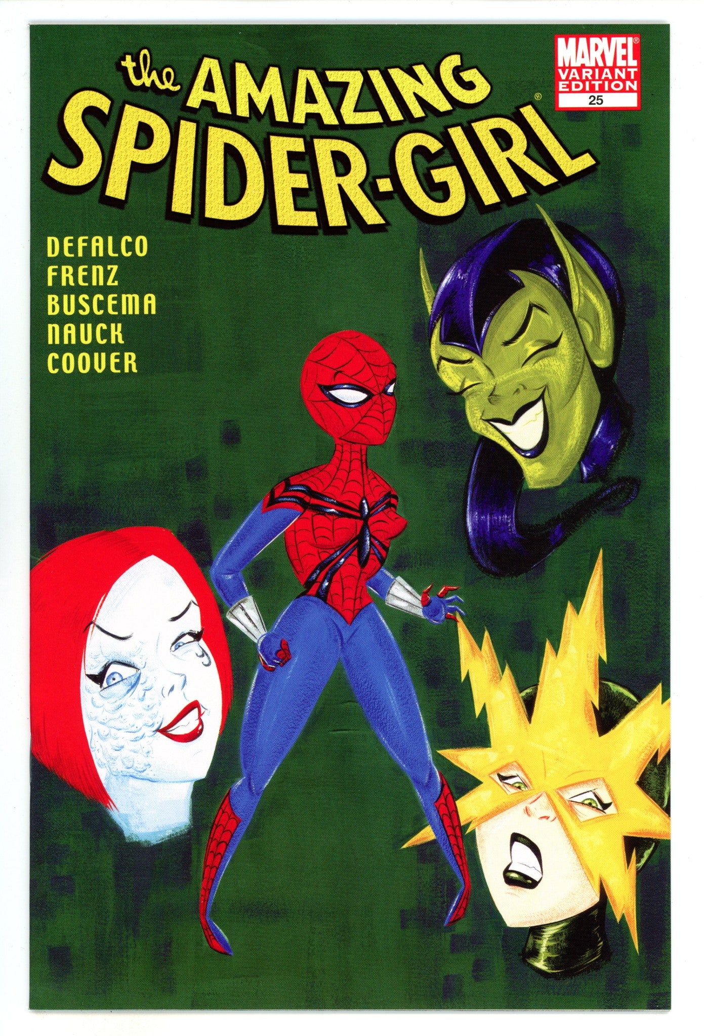 Amazing Spider-Girl 25 NM- (9.2) (2008) Buscema Variant 