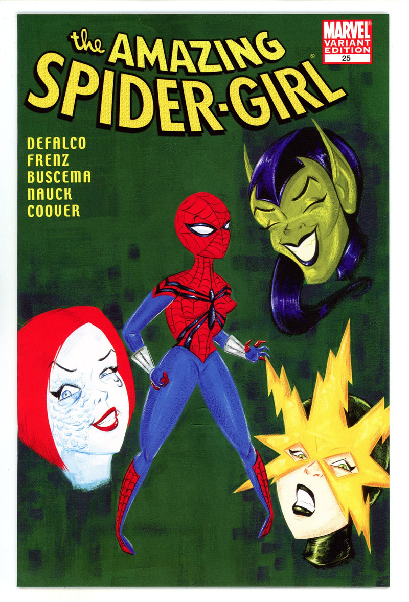 Amazing Spider-Girl 25 NM- (9.2) (2008) Buscema Variant 