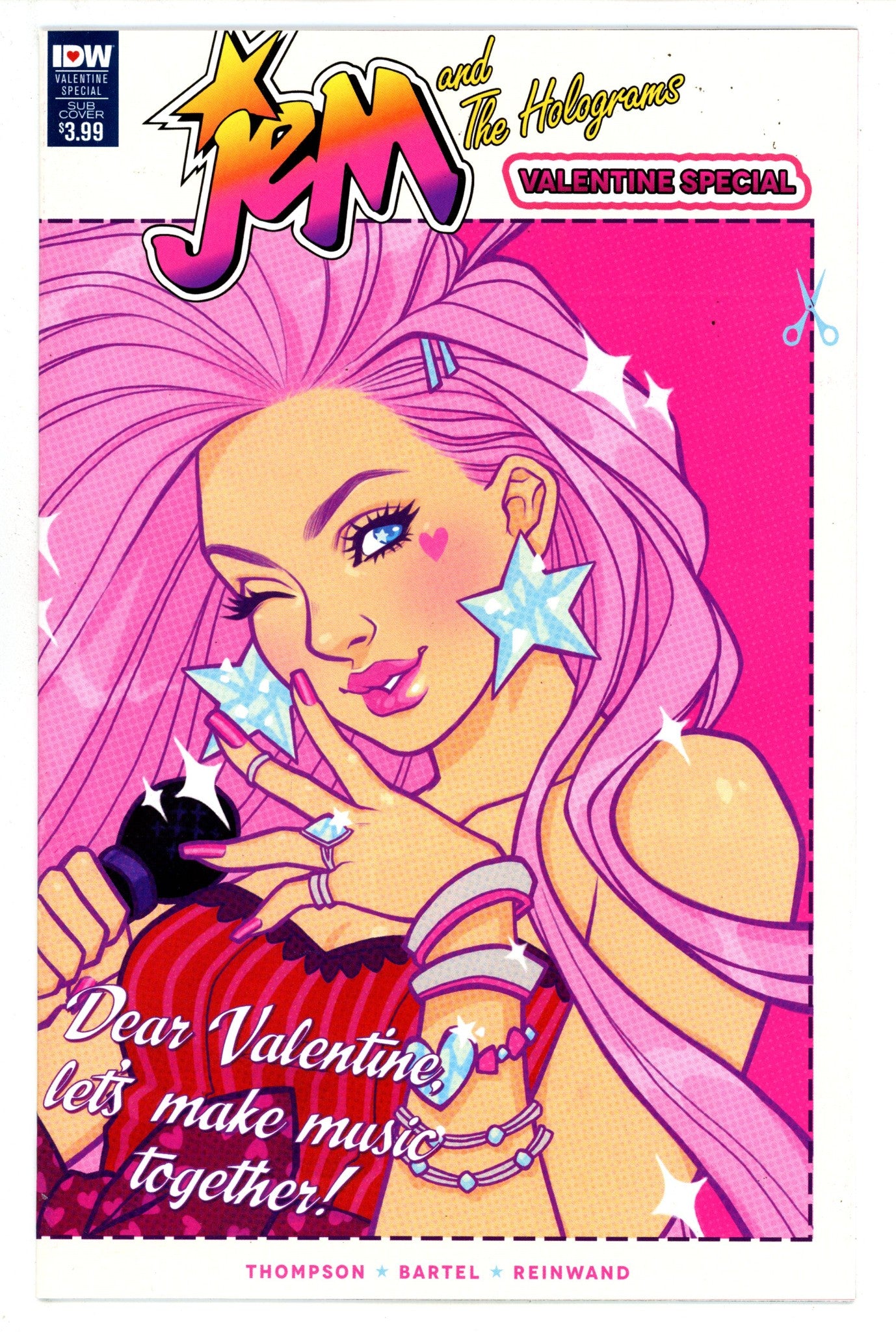 Jem & The Holograms Valentines Day Special [nn] VF/NM (9.0) (2016) Bartel Variant 