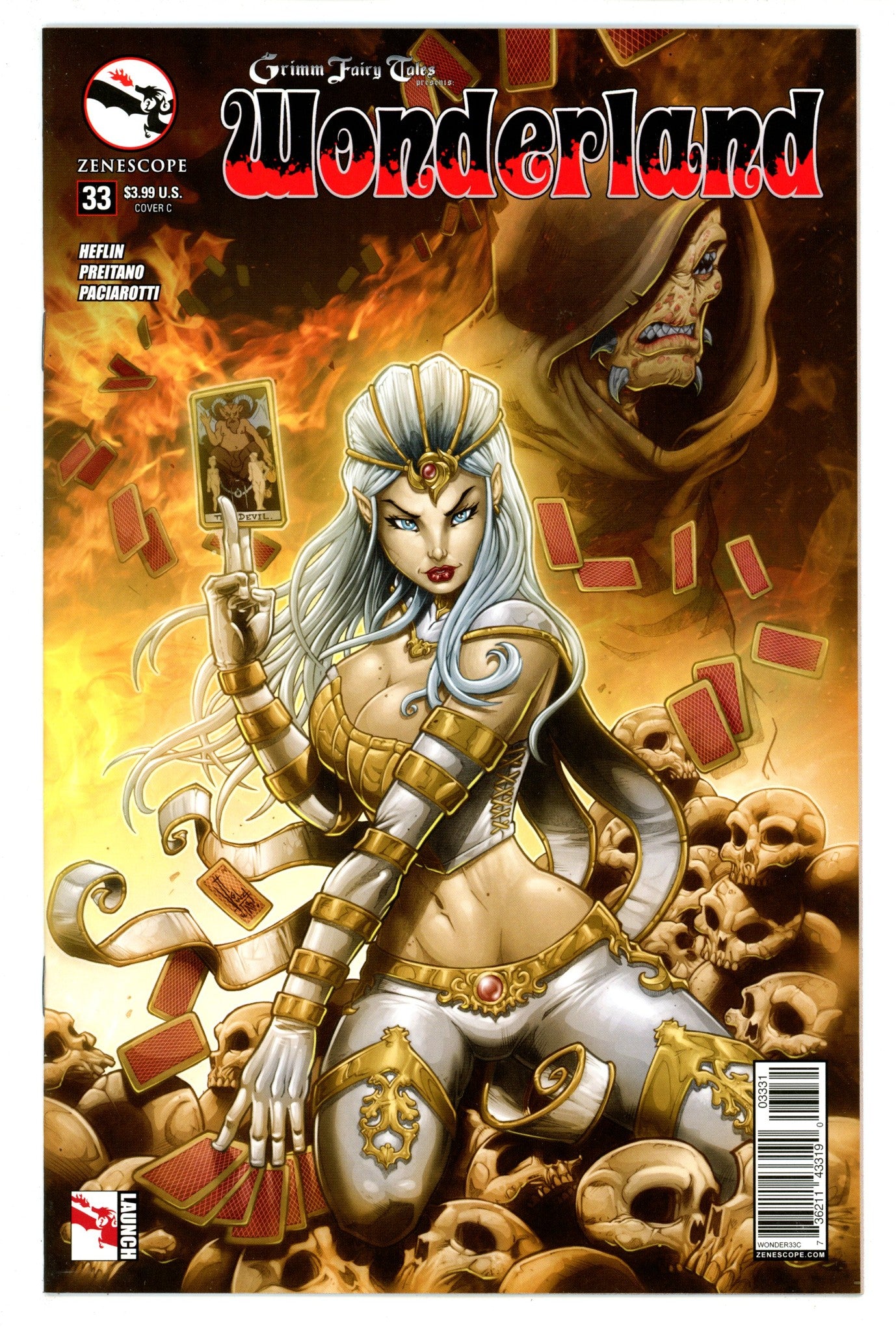 Grimm Fairy Tales Presents Wonderland 33 High Grade (2015) Tabanas Variant 