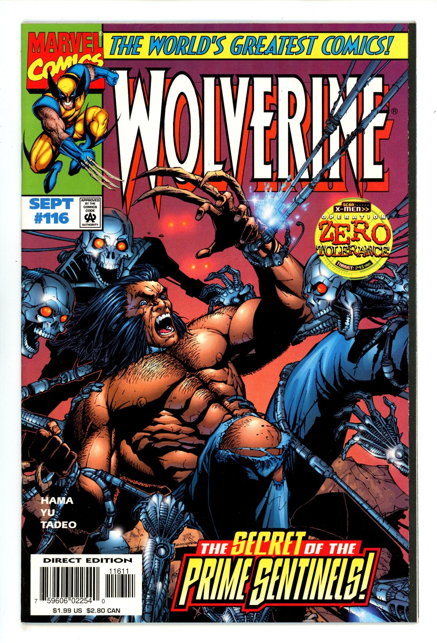 Wolverine Vol 2 116 High Grade (1997) 