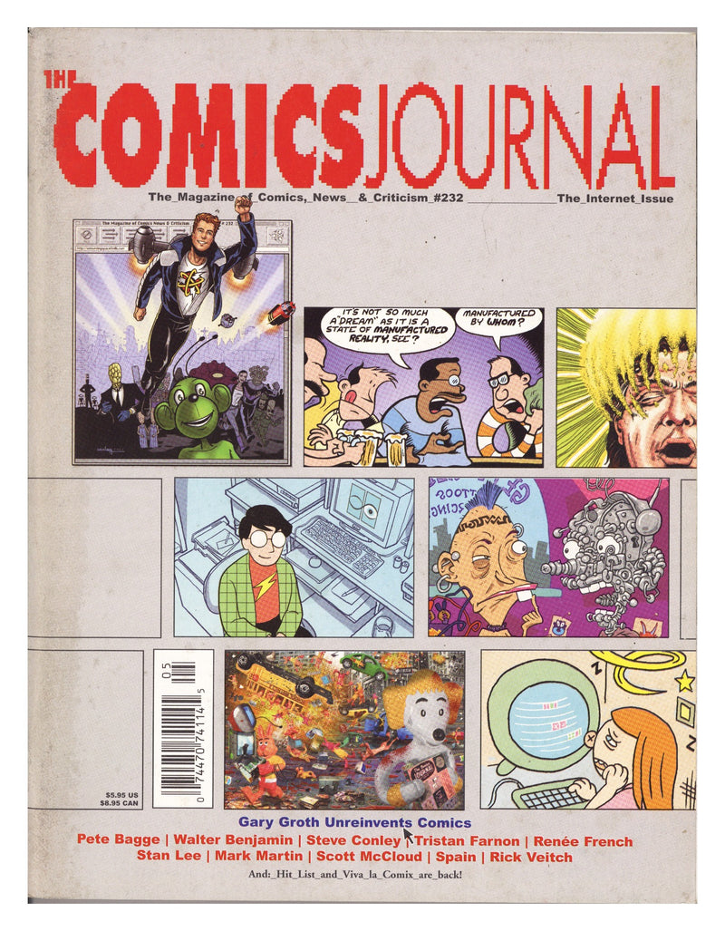 The Comics Journal 232 Low Grade (2001) 