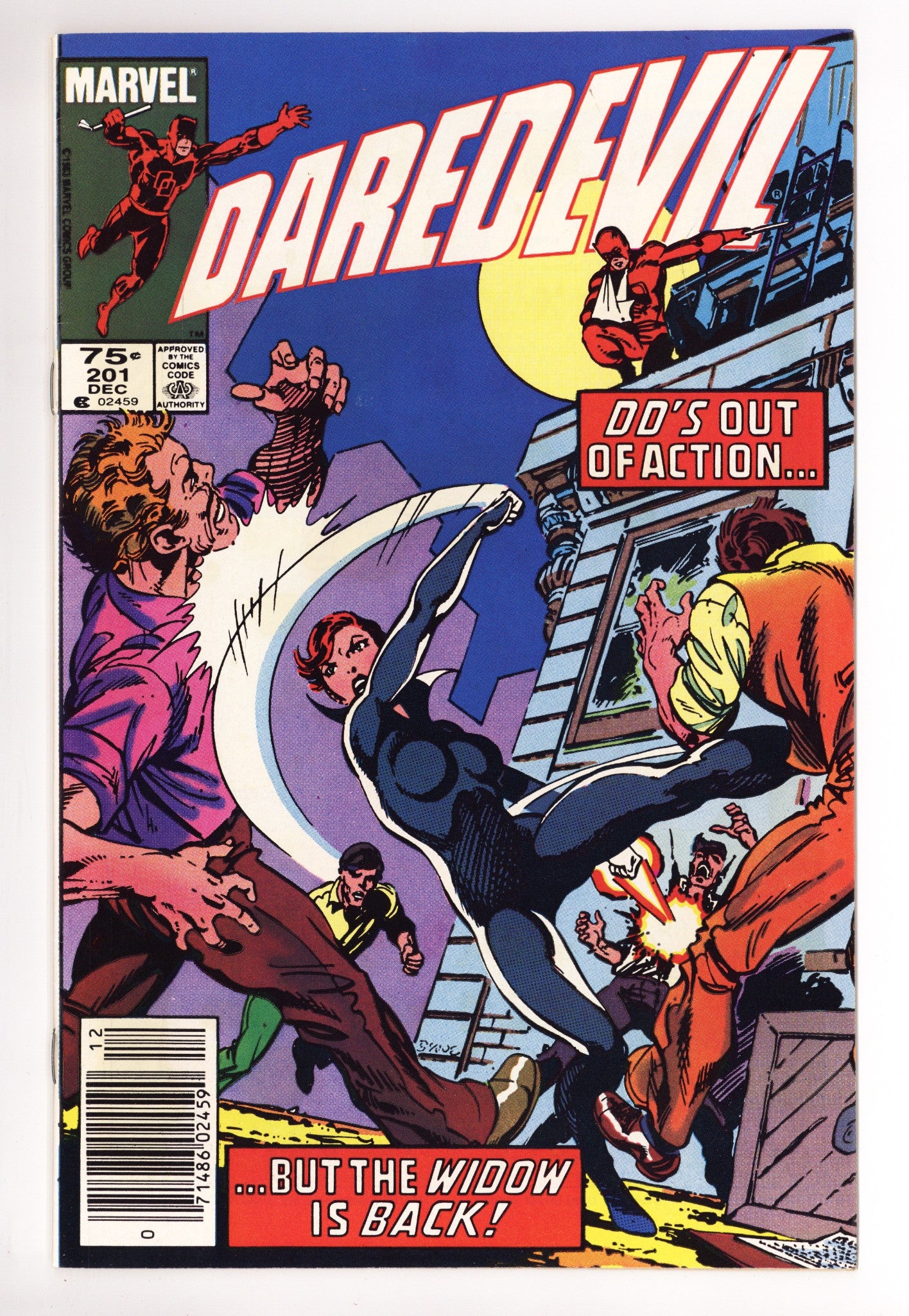 Daredevil Vol 1 201 Mid Grade (1983) Canadian Price Variant 