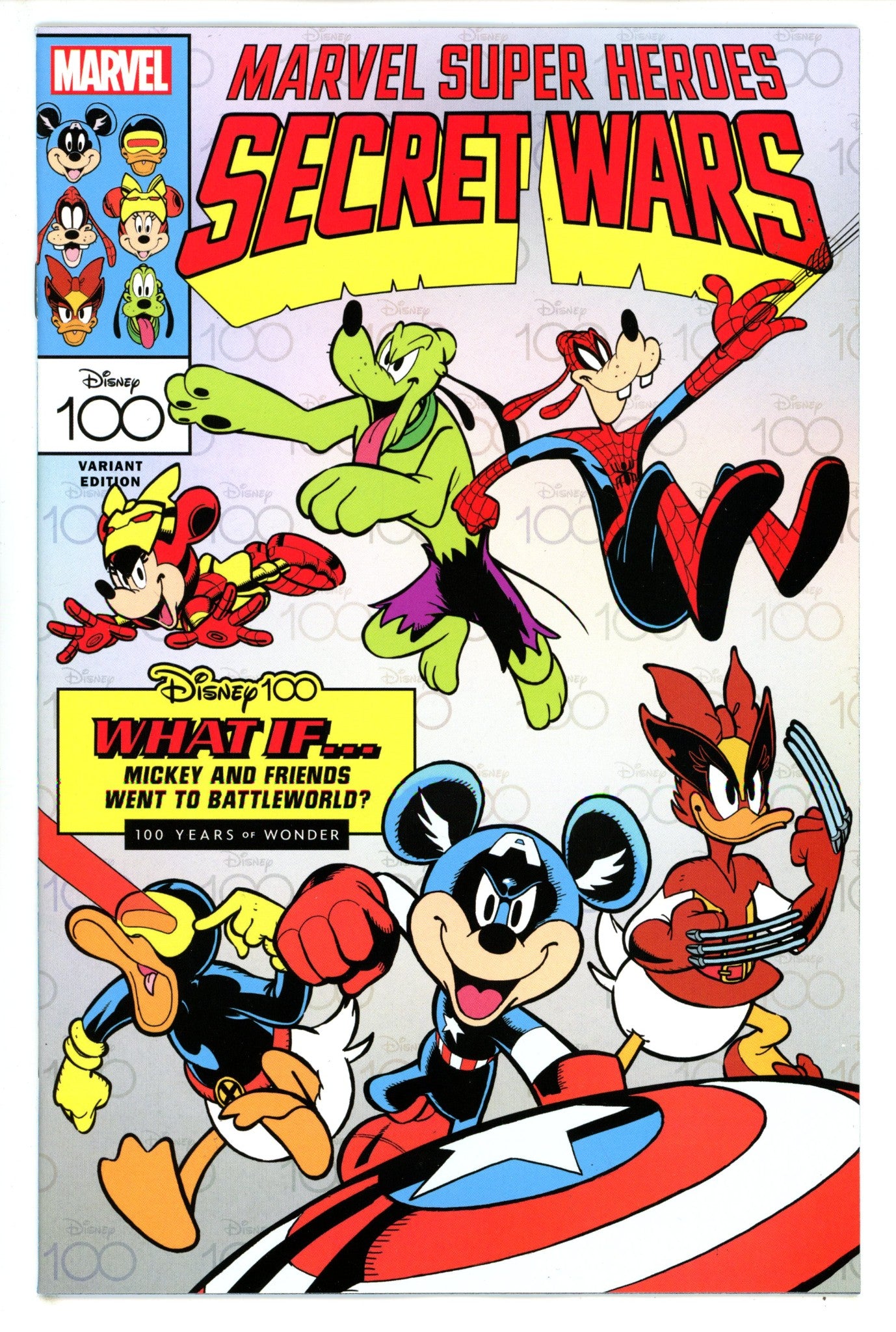 Amazing Spider-Man Vol 6 37 Lorenzi Disney100 Homage Variant (2023)