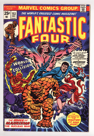 Fantastic Four Vol 1 153 FN (6.0) (1974)