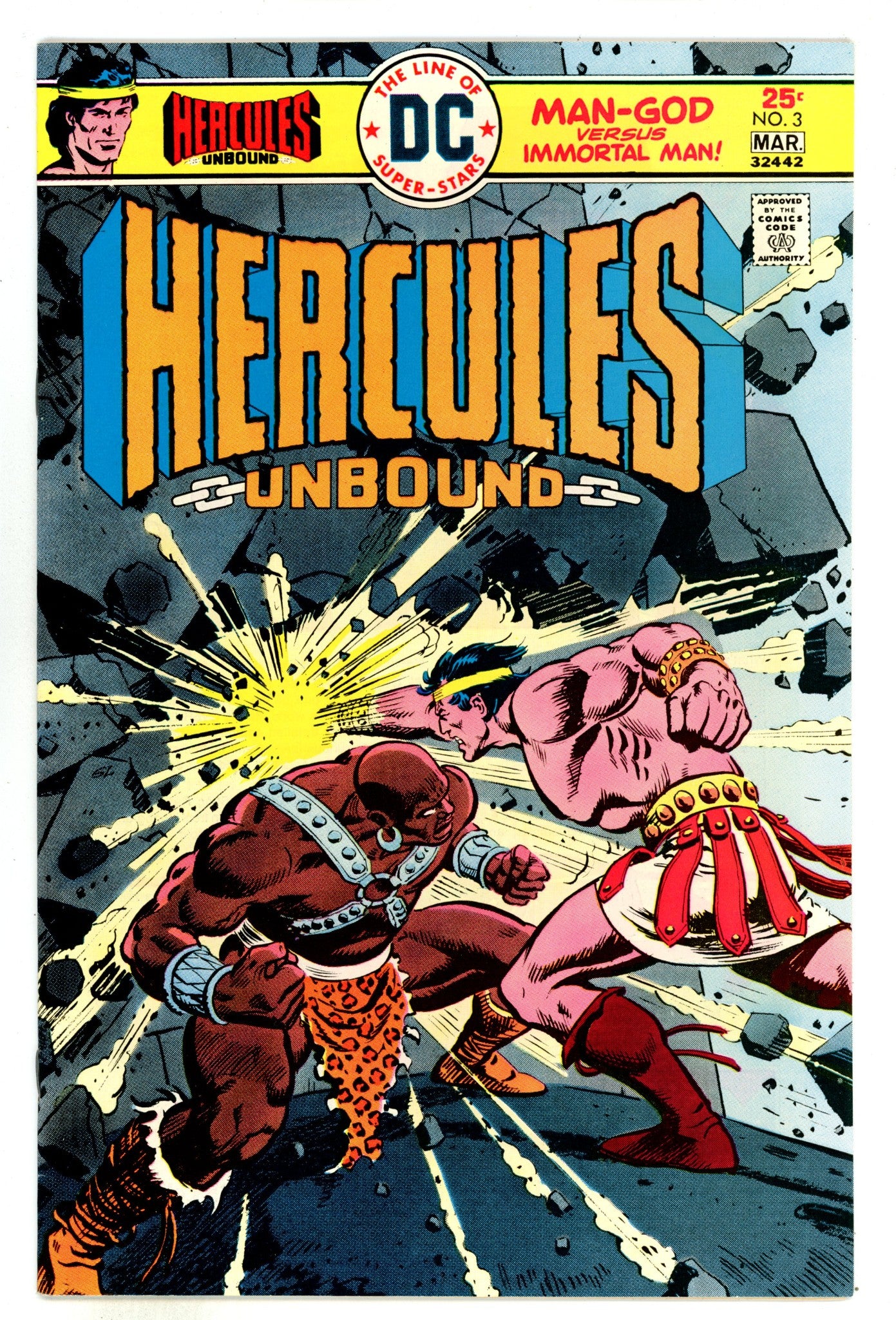 Hercules Unbound 3 VF+ (8.5) (1976) 