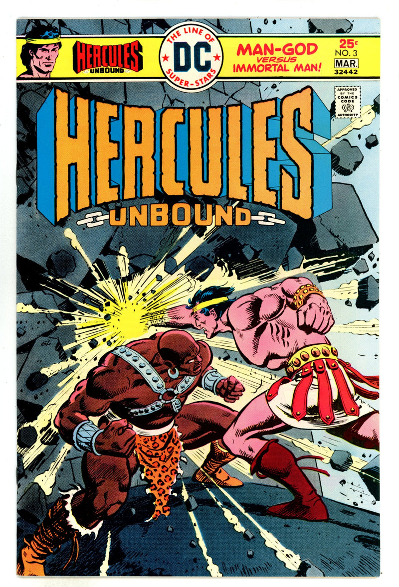 Hercules Unbound 3 VF+ (8.5) (1976) 