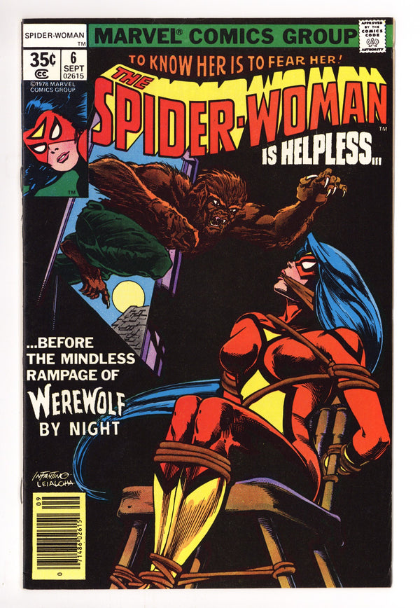 Spider-Woman Vol 1 6 FN/VF (7.0) (1978)