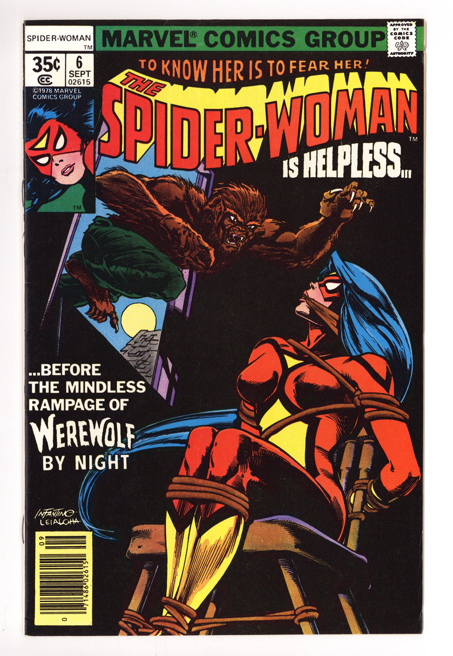 Spider-Woman Vol 1 6 FN/VF (7.0) (1978) 