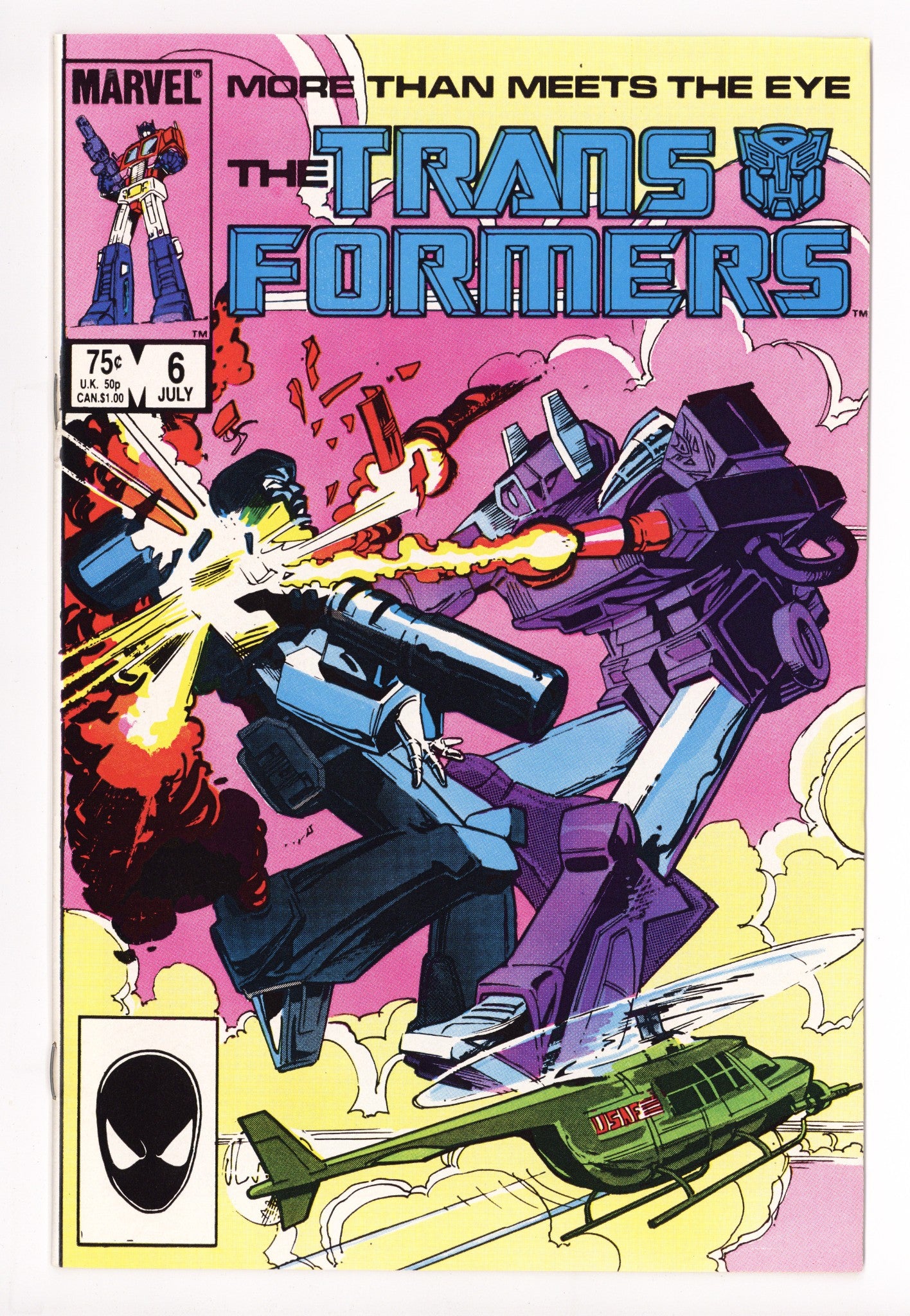 The Transformers 6 NM- (9.2) (1985) 