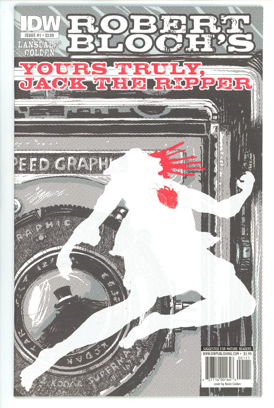 Yours Truly, Jack the Ripper 1 High Grade (2010) 