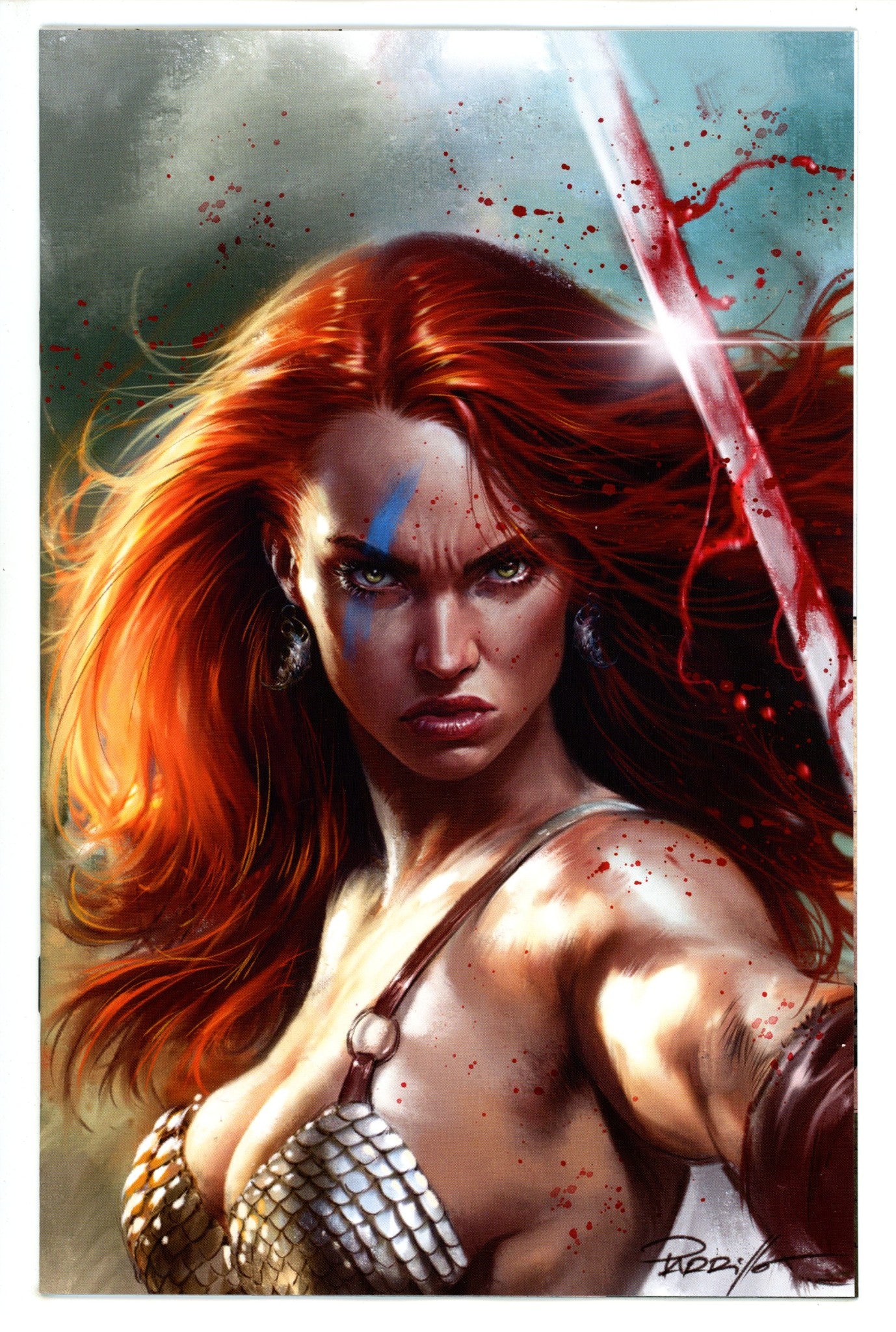 Red Sonja Vol 7 4 Parrillo Limited Virgin Variant NM- (2023)