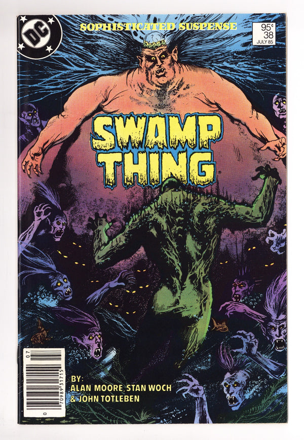 The Saga of Swamp Thing Vol 2 38 NM- (9.2) (1985) Canadian Price Variant