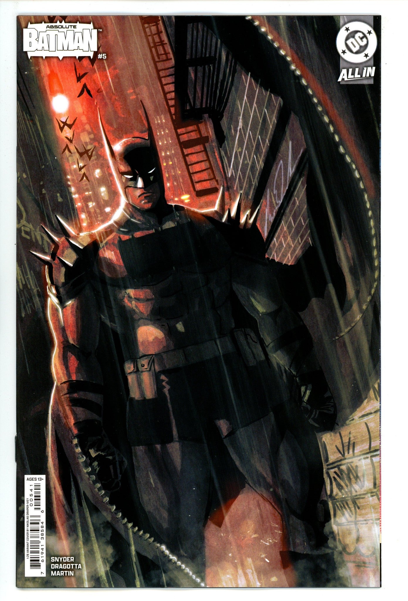 Absolute Batman 5 Draper-Ivey Incentive Variant NM- (2025)