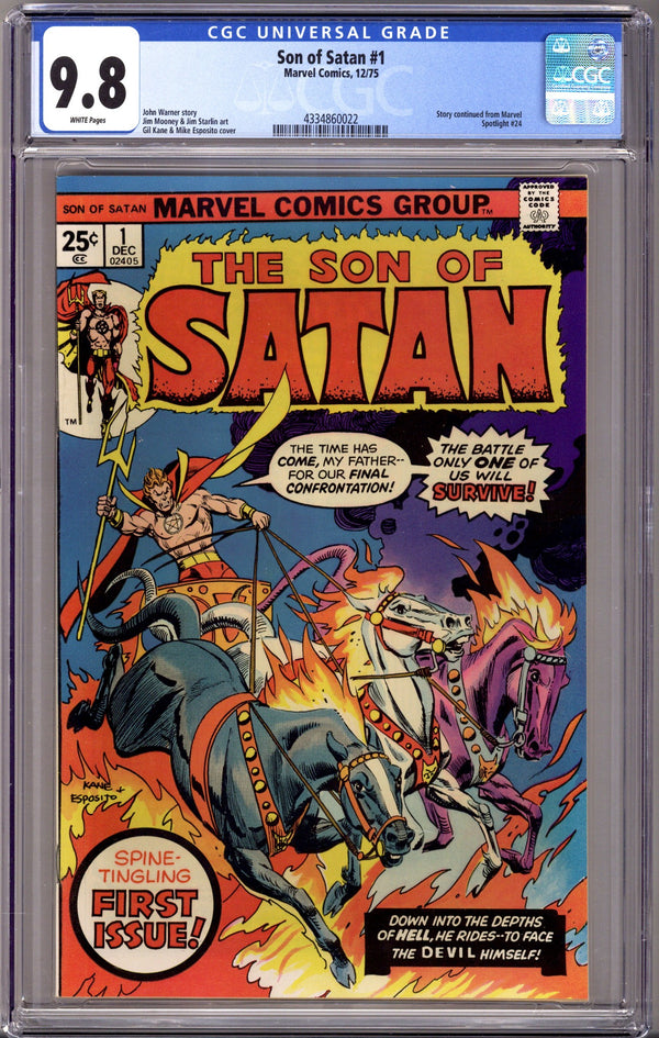 Son of Satan 1 CGC 9.8 (NM/M) (1975)