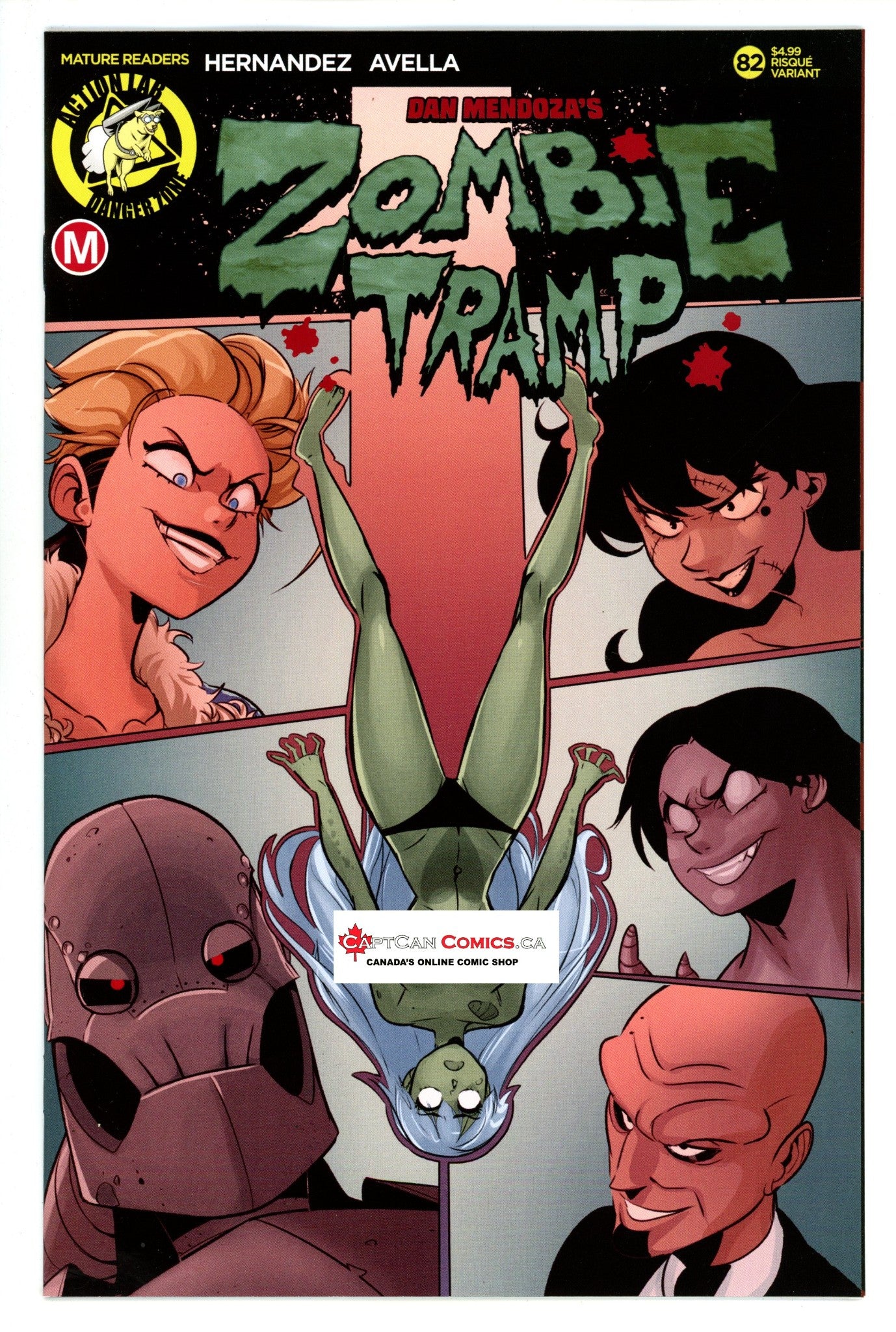 Zombie Tramp Vol 3 82 NM- (9.2) (2021) Maccagni Risque Variant 