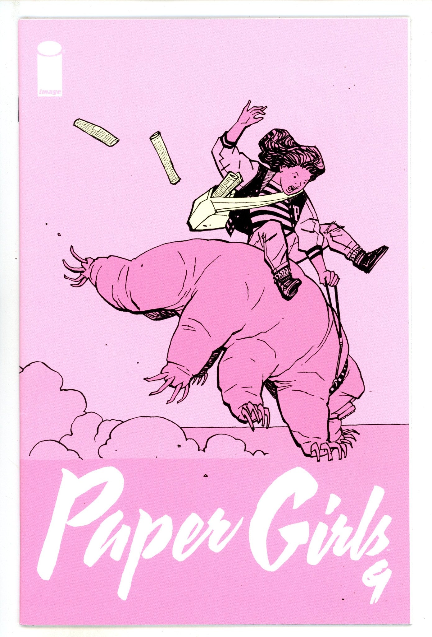 Paper Girls 9 High Grade (2016) 